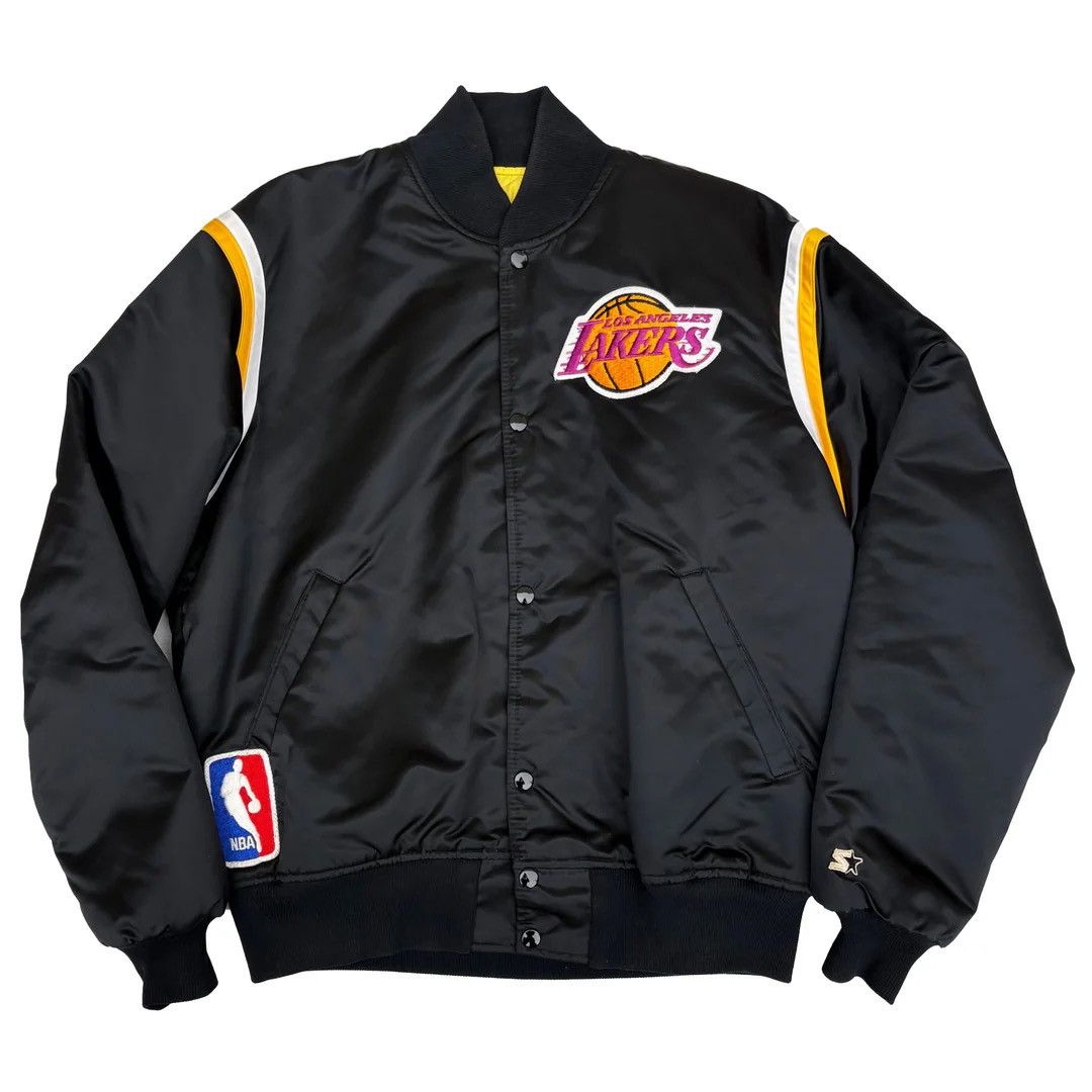 Starter Lakers Los Angeles NBA Starter 1980 Vintage USA Made Jacket Size US L / EU 52-54 / 3 - 1 Thumbnail