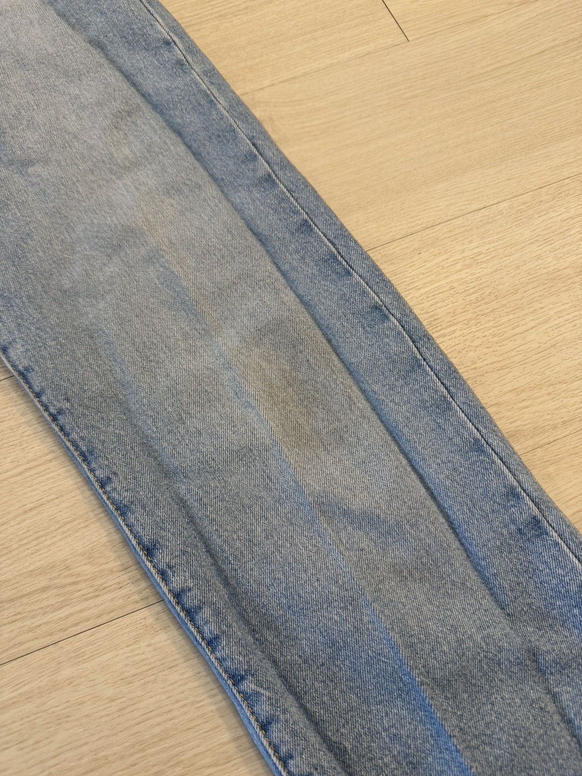Levi's Levi’s 501 Original Fit Light Wash Jeans Size US 30 / EU 46 - 3 Thumbnail