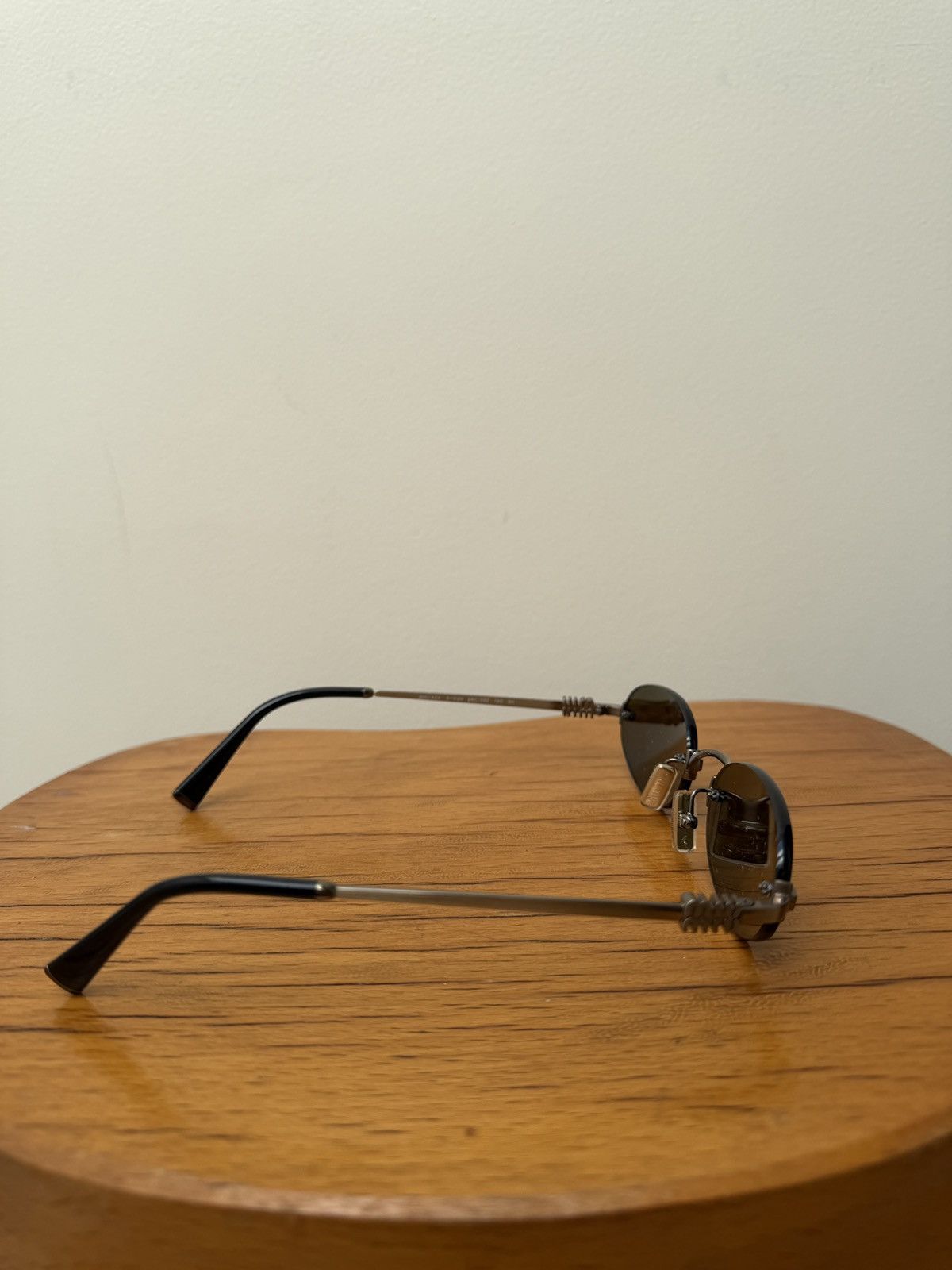 Miu Miu MIU MIU Logo Sunglasses Size ONE SIZE - 4 Thumbnail