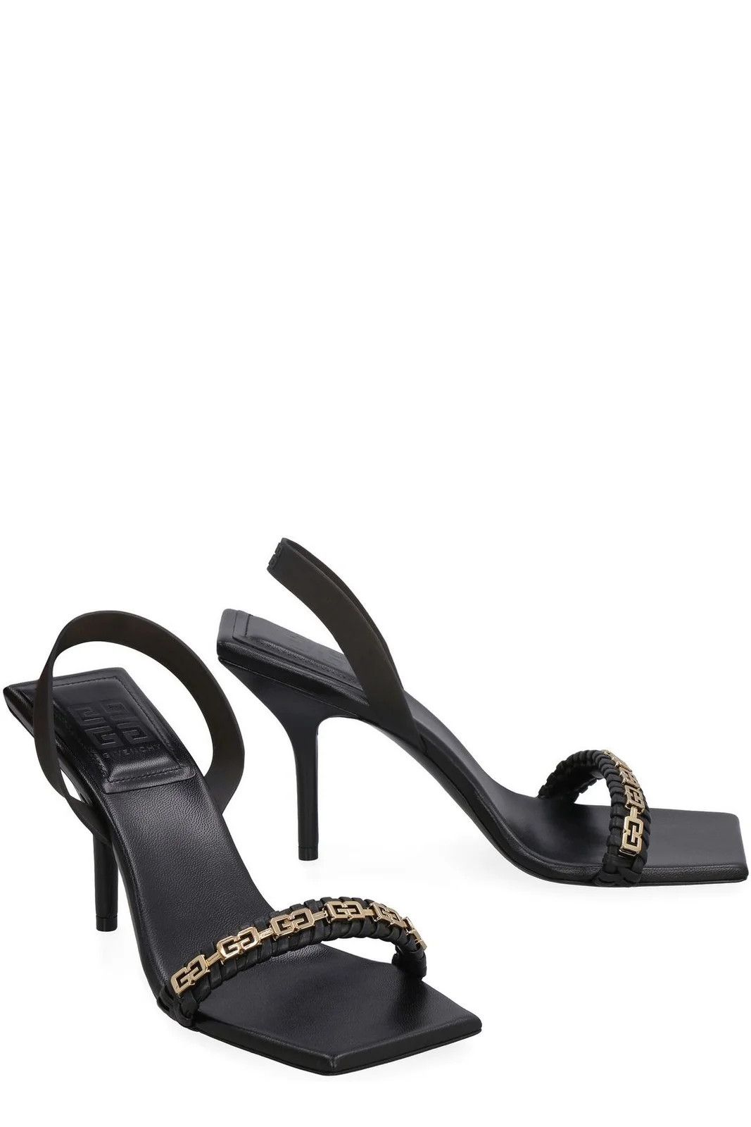 Givenchy o1loc1c0724 Slingback Sandals in Black Size US 6 / IT 36 - 3 Thumbnail