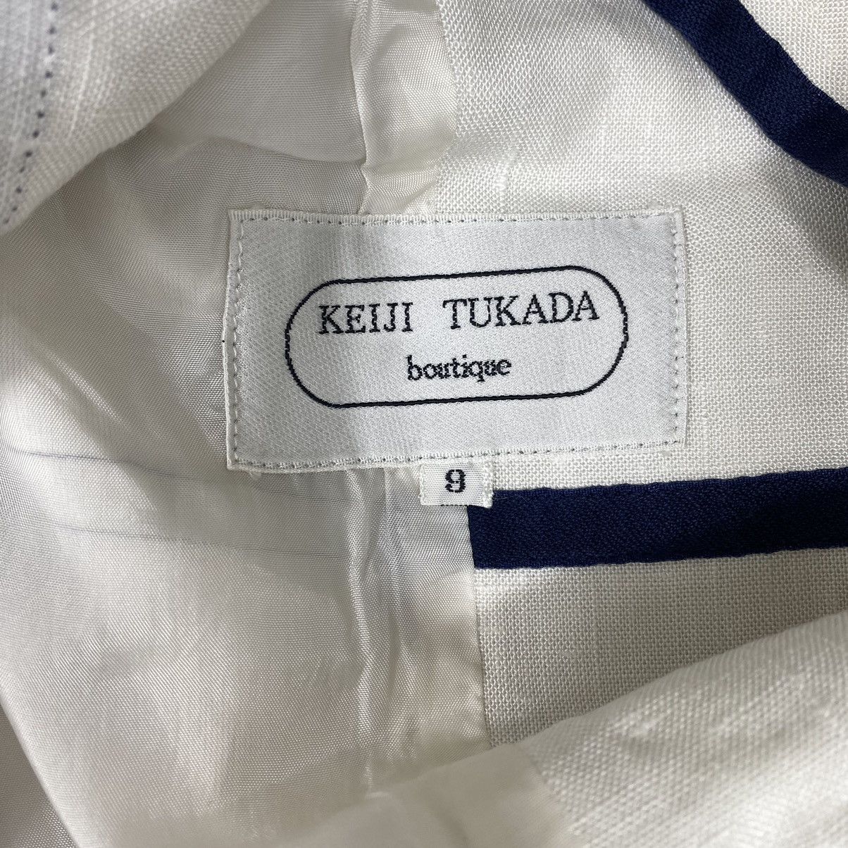 Japanese Brand KEIJI TUKADA Japanese Fashion Designer Check Tartan Blazer Size S / US 4 / IT 40 - 4 Thumbnail