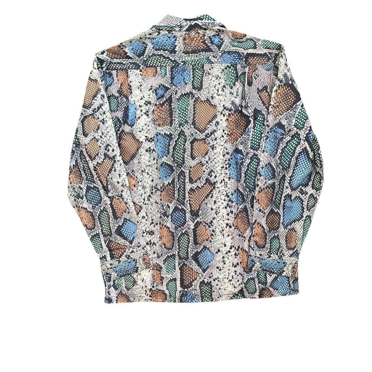 Wacko Maria Wackomaria Guilty Parties Snake Patterned Shirt Long Sleeve Size US XL / EU 56 / 4 - 3 Thumbnail