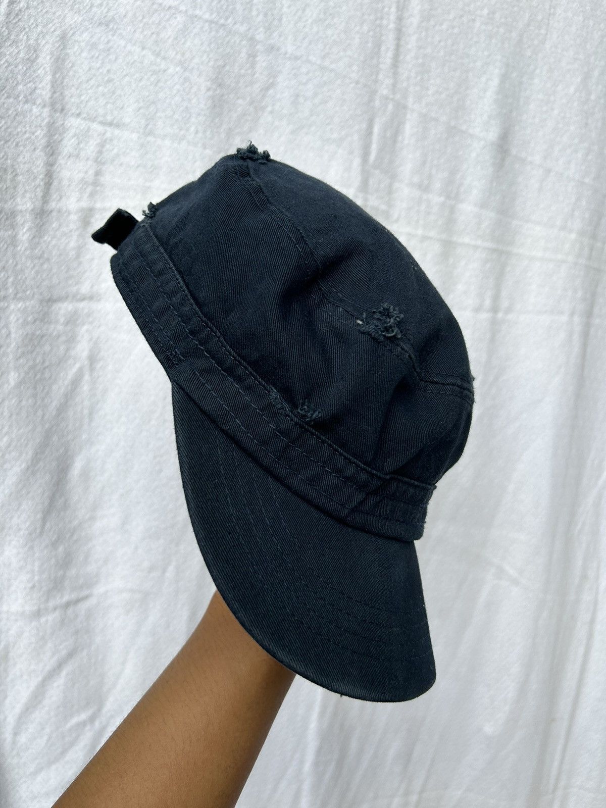 Hysteric Glamour Distressed Cadet Poem Hats Size ONE SIZE - 3 Thumbnail