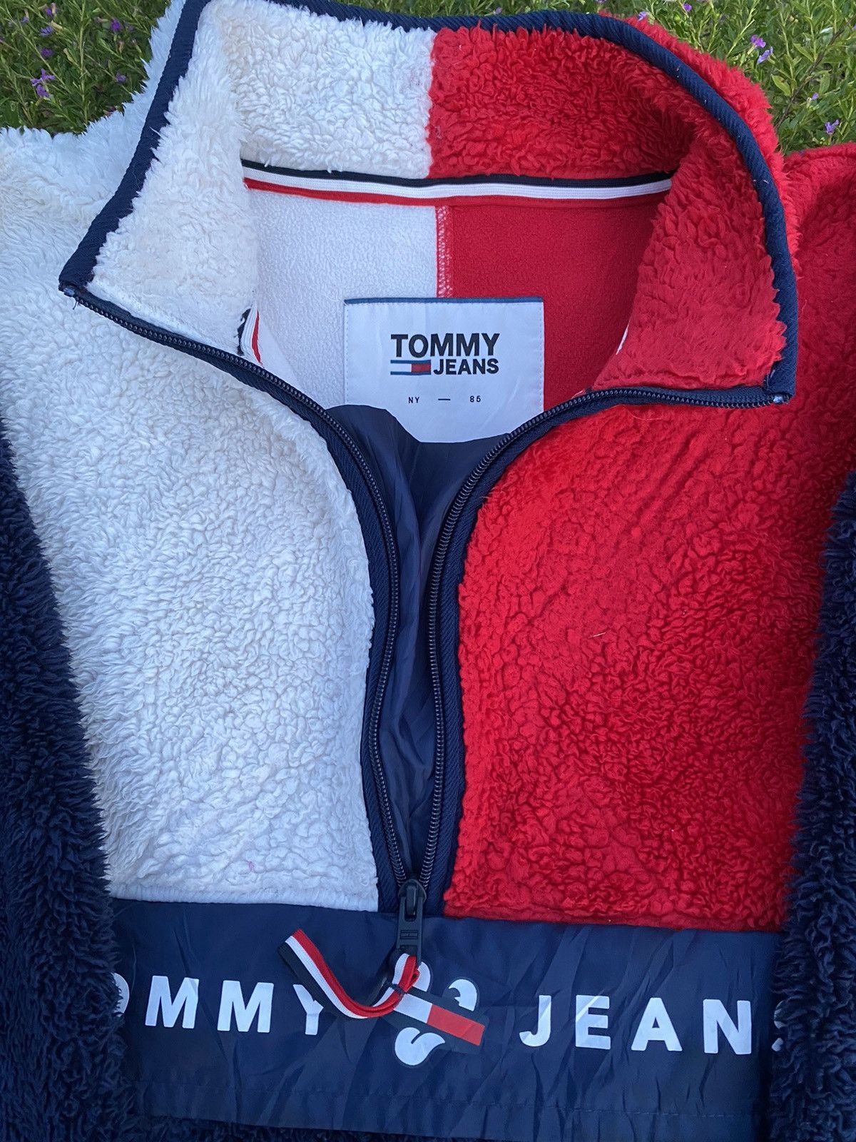 Tommy Hilfiger Tommy Hilfiger Anorak Halfzip Deep Pile Fleece Size US XL / EU 56 / 4 - 12 Thumbnail