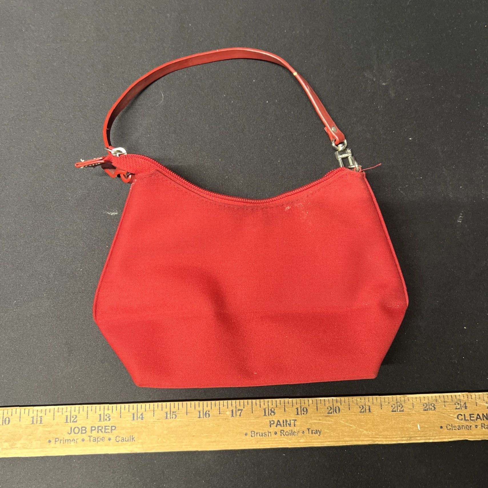 XOXO XOXO Shoulder Bag Purse Red Small Women Vintage? No (Vintage: No) 90s Y2K Glam Heart Monogram Size ONE SIZE - 3 Thumbnail