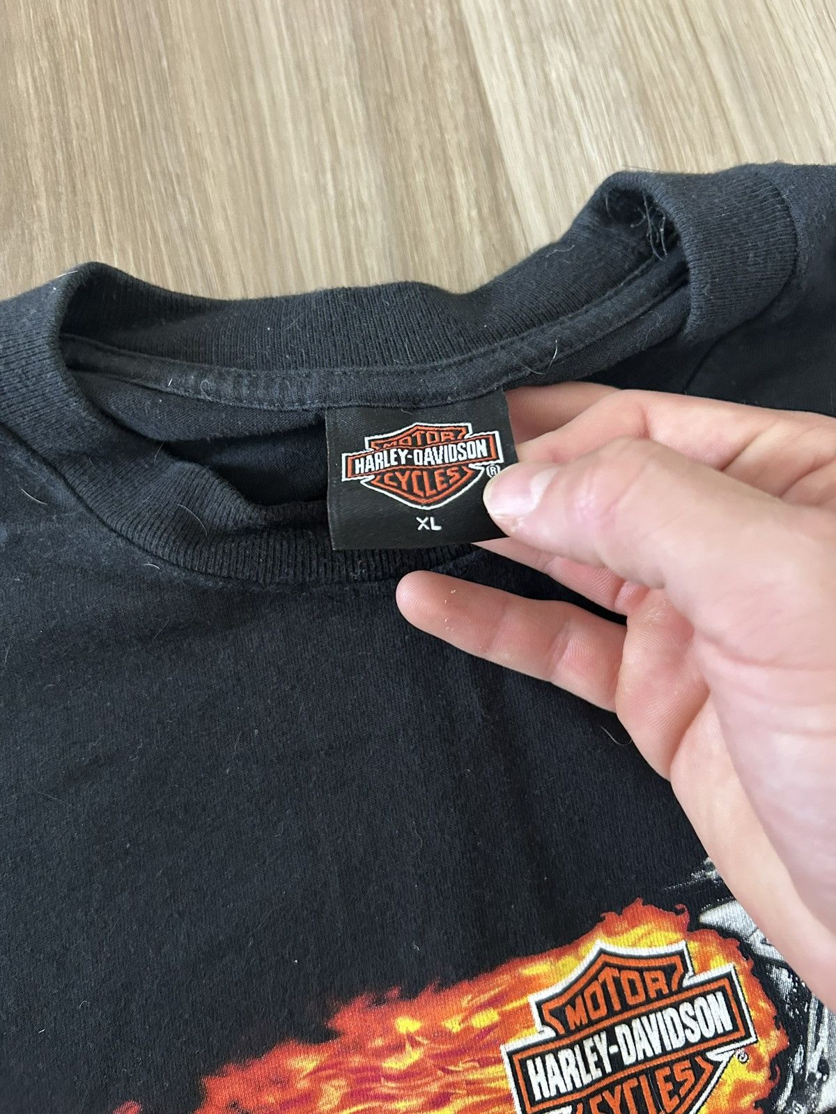 Harley Davidson Vintage Harley Davidson Tee Size US XL / EU 56 / 4 - 3 Thumbnail