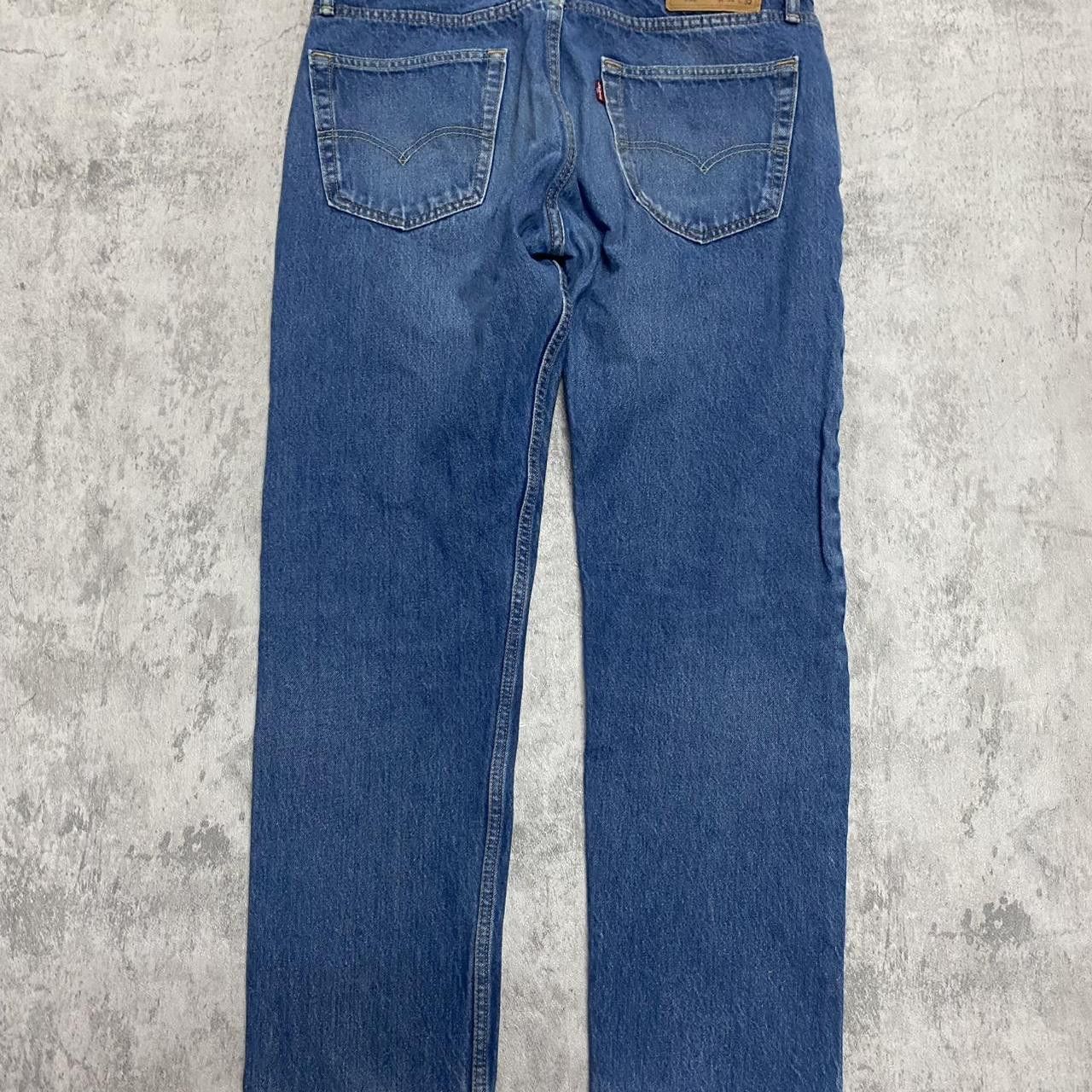 Levi's Levi's 501 blue denim jeans Vintage y2k rap hip hop skate Size US 34 / EU 50 - 1 Thumbnail