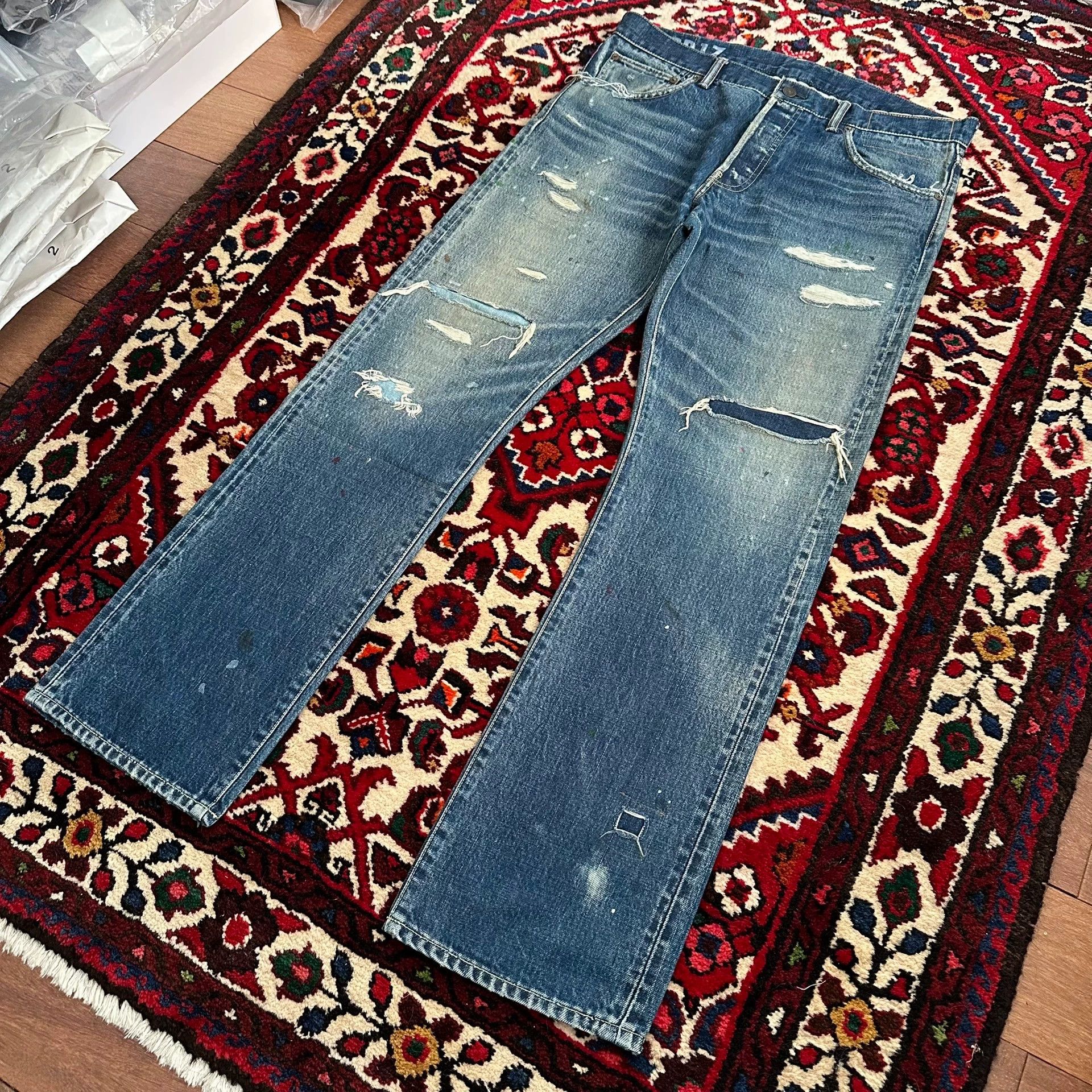 Visvim visvim 19AW 01.2d17 journeyman mud dyed wide w34l30 mint Size US 34 / EU 50 - 5 Thumbnail