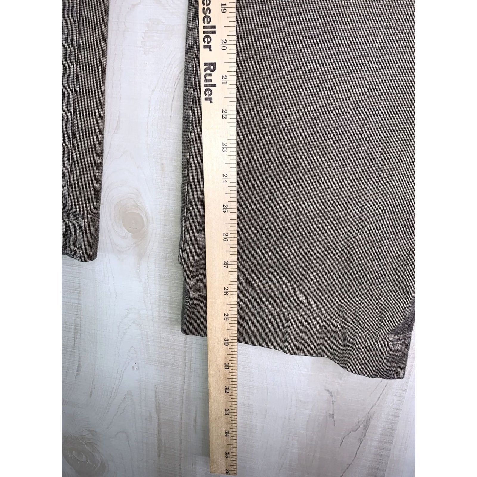 Banana Republic Banana Republic Dress Pants Men’s 34x32 Brown Cotton Workwear/Business-3825 Shirt? Size US 34 / EU 50 - 4 Thumbnail