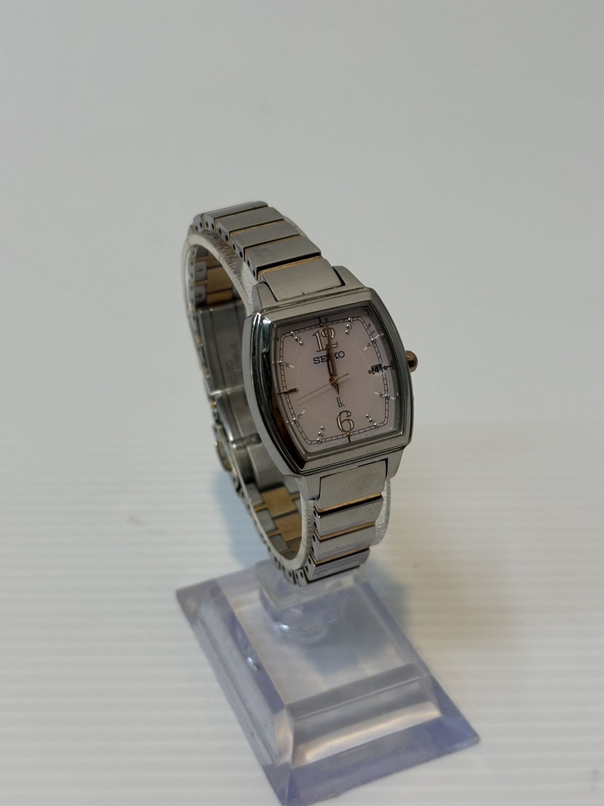 Seiko Jdm Seiko Lukia Radio Wave Solar 411493 Two Tone Watch Size ONE SIZE - 2 Thumbnail
