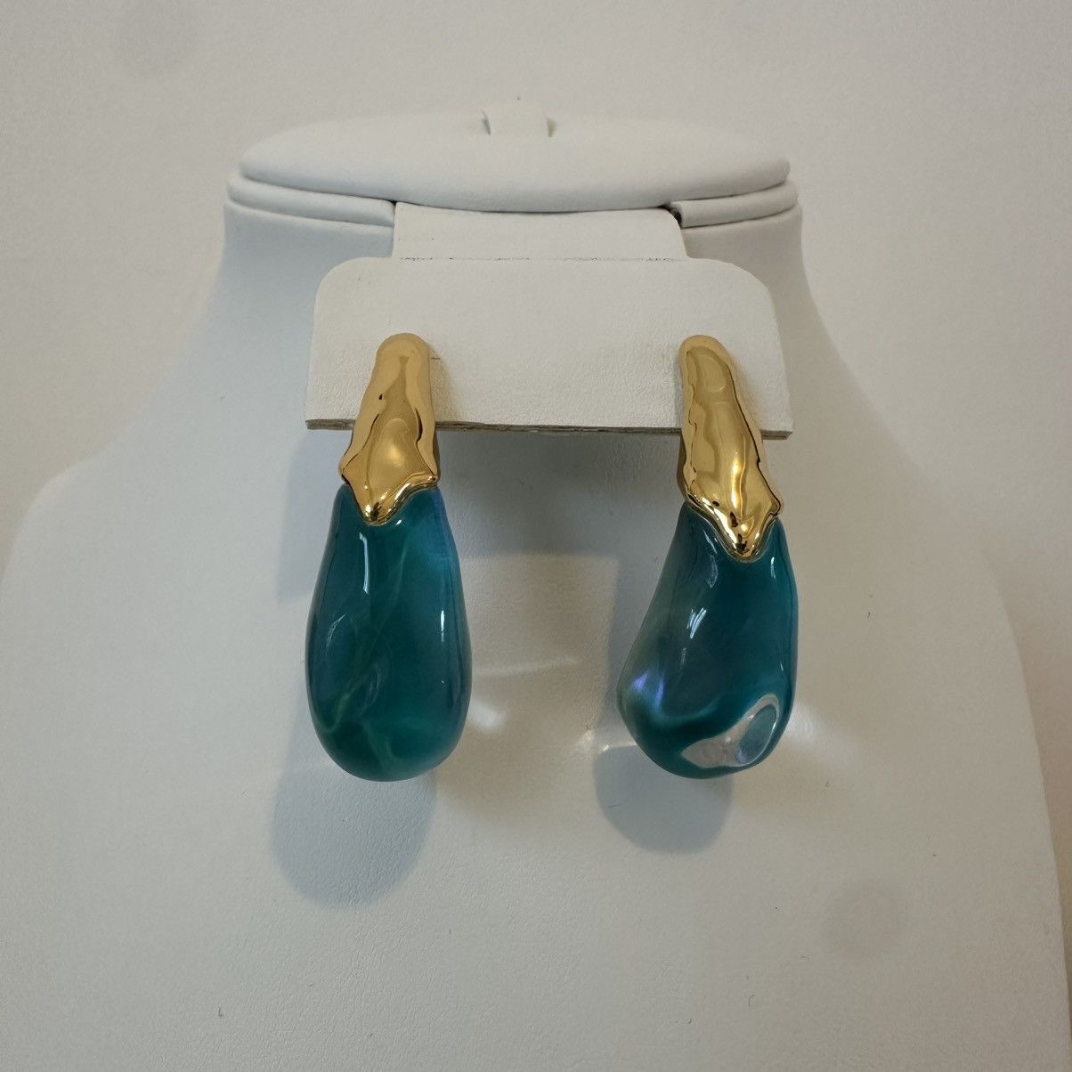 Alexis Bittar Alexis Bittar Liquid Lucite Arched Large Drop Earrings Size ONE SIZE - 6 Thumbnail