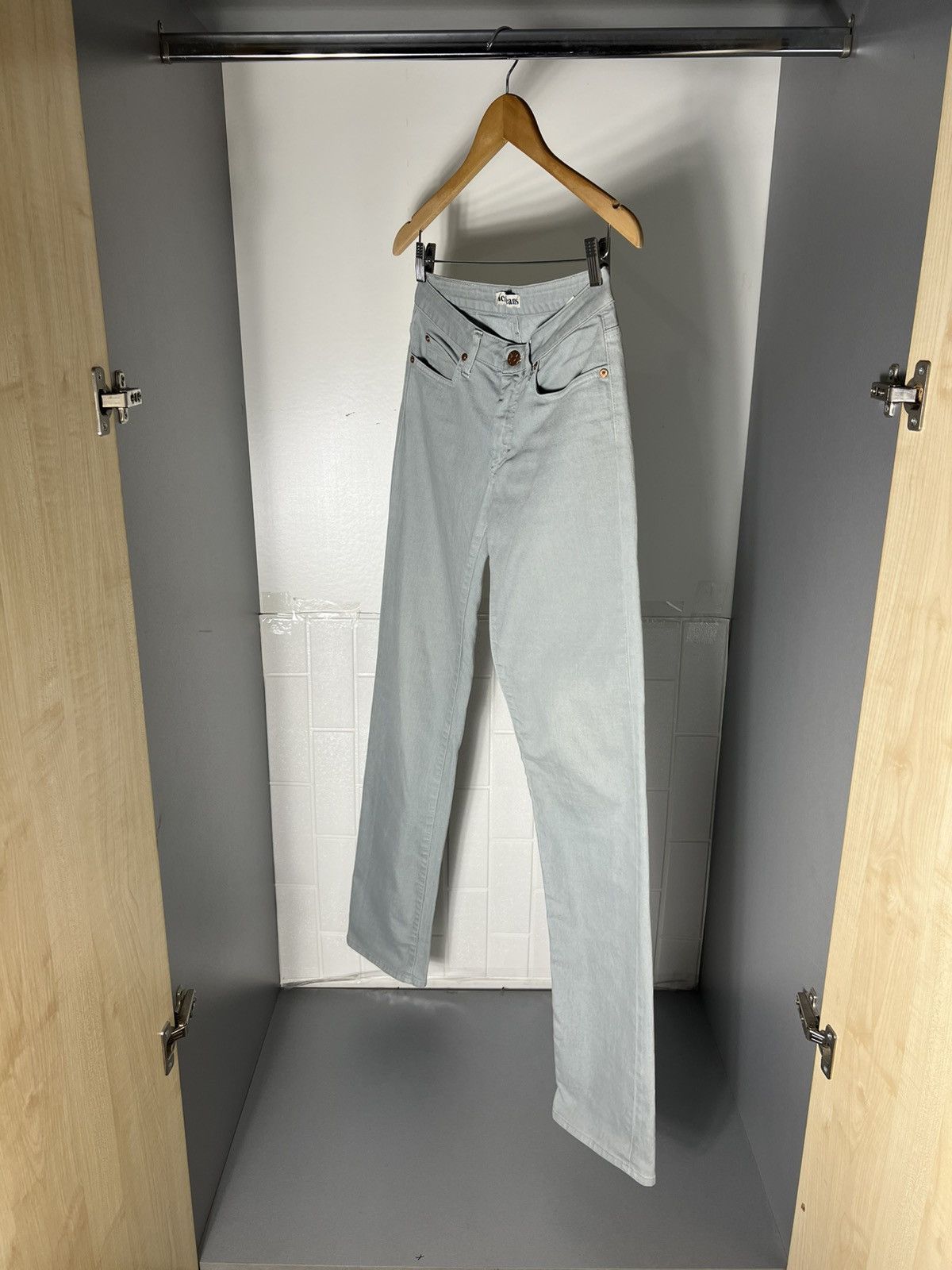 Acne Studios VINTAGE ACNE JEANS CASUAL ITALIAN DESIGNER DENIM RETRO Y2K Size 28" / US 6 / IT 42 - 11 Thumbnail