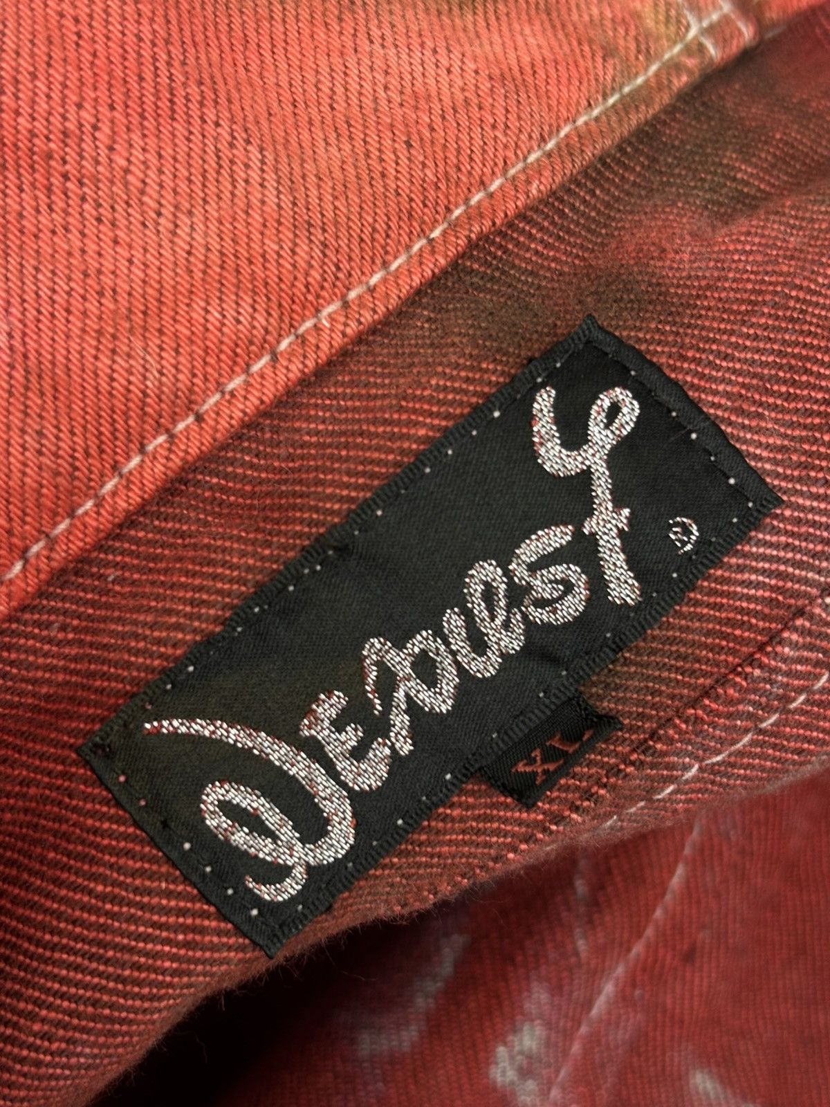 NEXUSVII Rare NexusVII x Psychopath Deconstructed Denim Jacket Size US XL / EU 56 / 4 - 14 Thumbnail