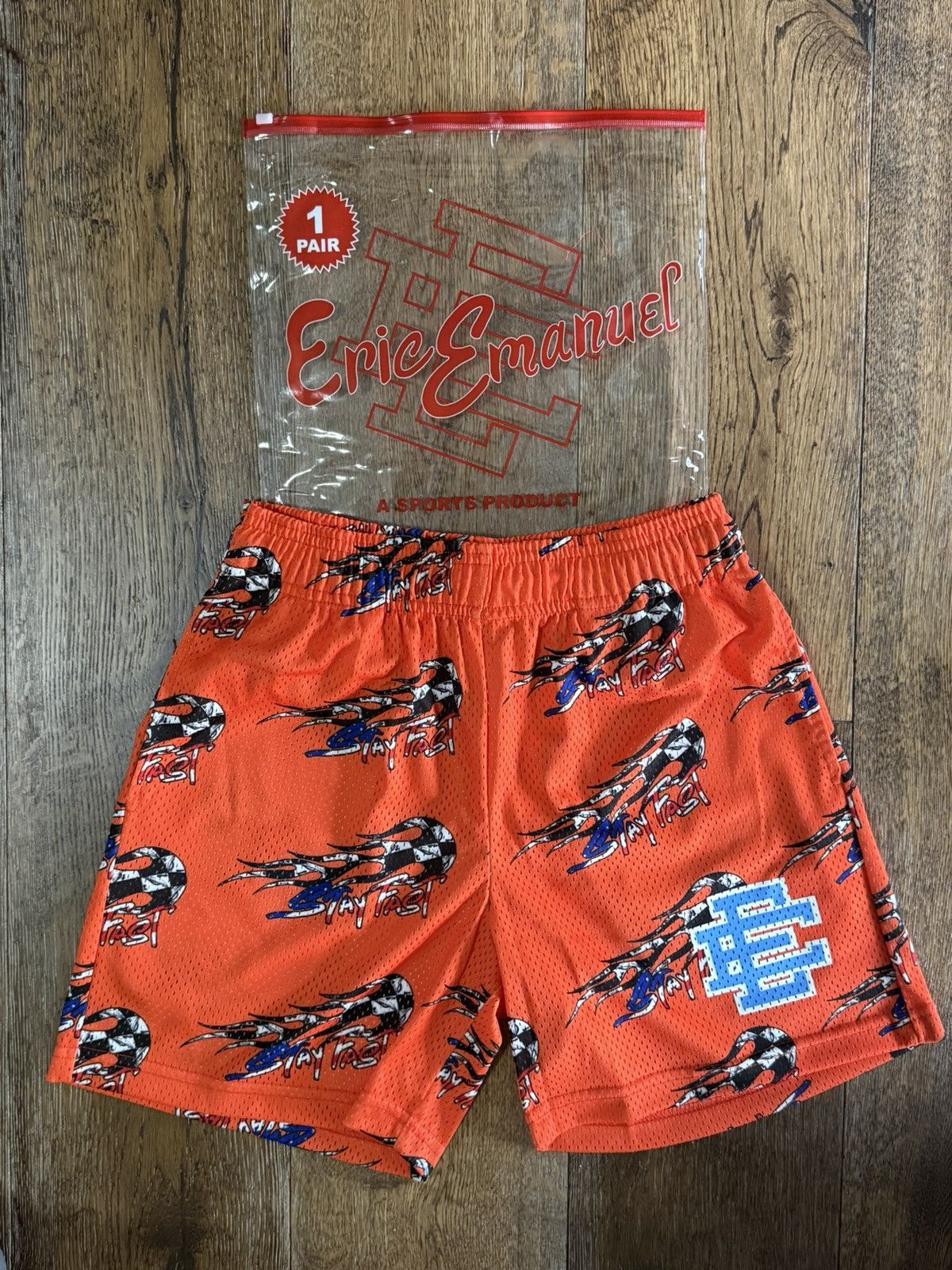 Eric Emanuel NEW ERIC EMANUEL x MATTY BOY ORANGE SHORTS Size US 32 / EU 48 - 1 Thumbnail