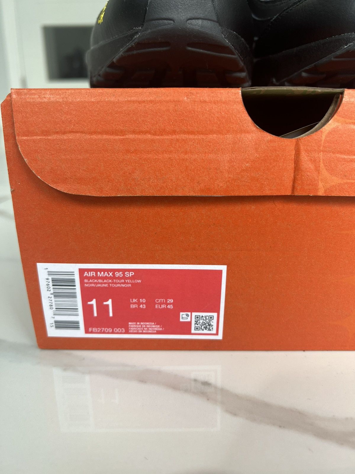 Corteiz × Nike Corteiz Air Max 95 Honey Blacks Size US 11 / EU 44 - 9 Thumbnail