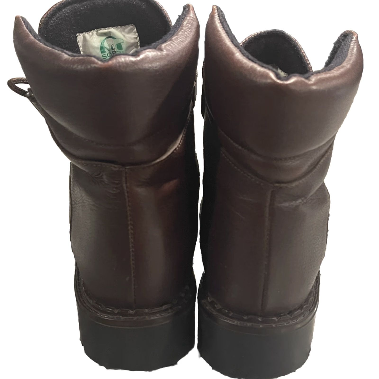 SOREL Sorel Sedona Women’s Hiking Boots Size 8 Brown Leather Lace Up Size US 8 / IT 38 - 2 Thumbnail