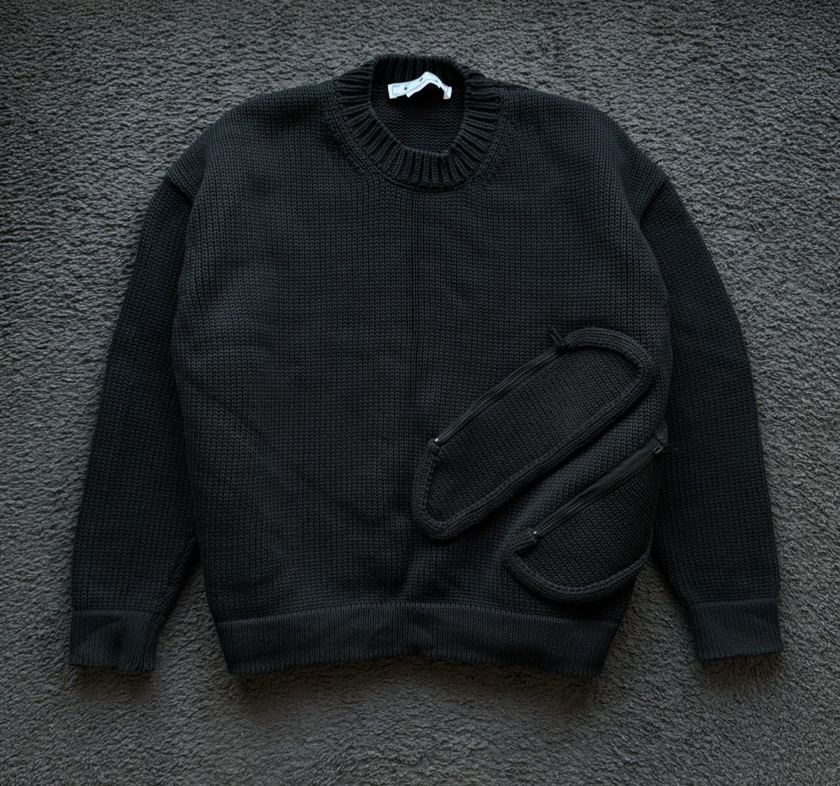 Rope Multipkt Knit Crewneck