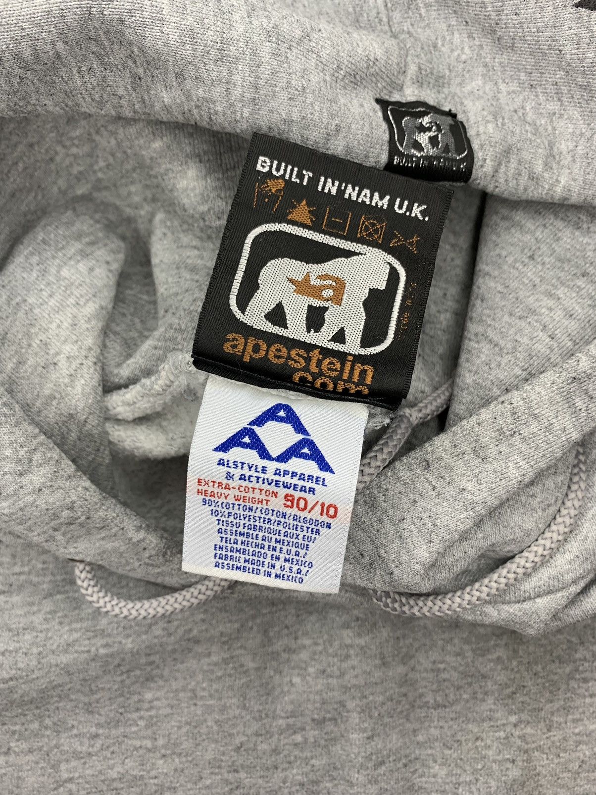 Japanese Brand Very rare archive hoodie Apestein Made In USA Size US M / EU 48-50 / 2 - 14 Thumbnail