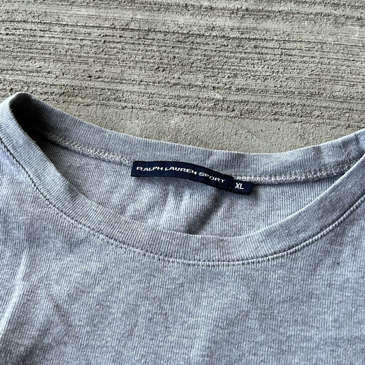 Vintage Polo Ralph Lauren Sport Grey Vintage Longsleeve Sweatshirt Size US XL / EU 56 / 4 - 4 Thumbnail