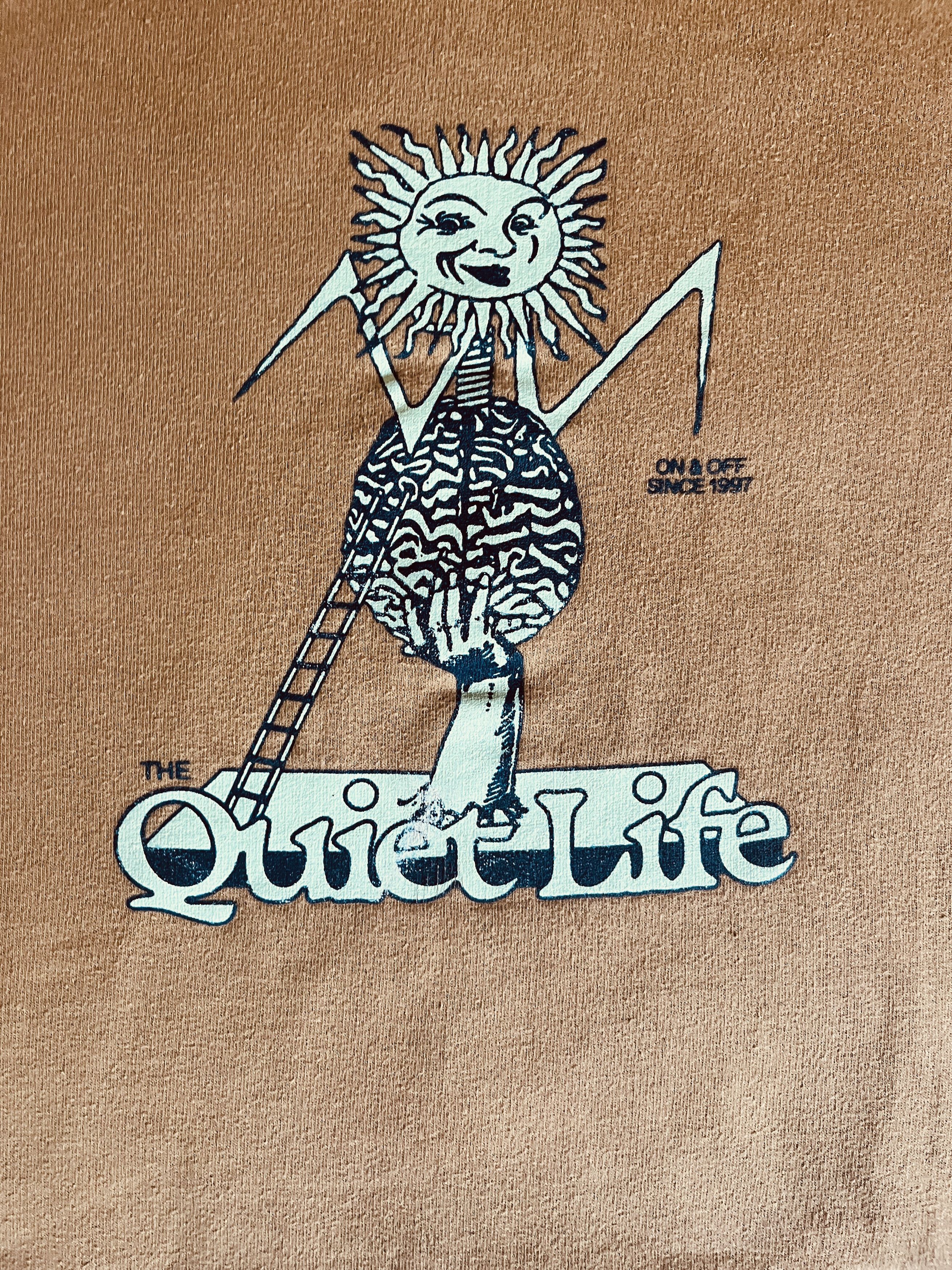 The Quiet Life Quiet Life Skeleton Surfer Hoodie Medium Tan Streetwear Size US M / EU 48-50 / 2 - 8 Thumbnail