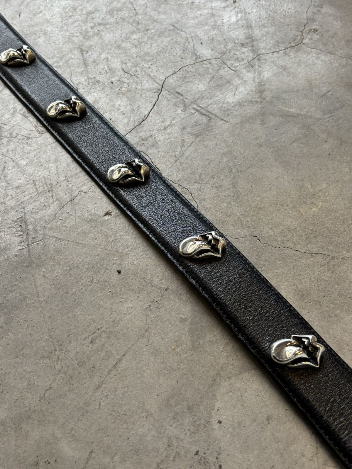 Chrome Hearts Chrome hearts Rolling Stones Strap belt Size 34 - 5 Thumbnail