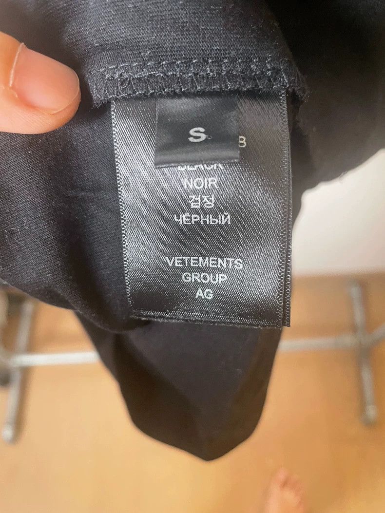 Vetements Vetements Brand Printed T-Shirt, Size S Size US S / EU 44-46 / 1 - 4 Thumbnail