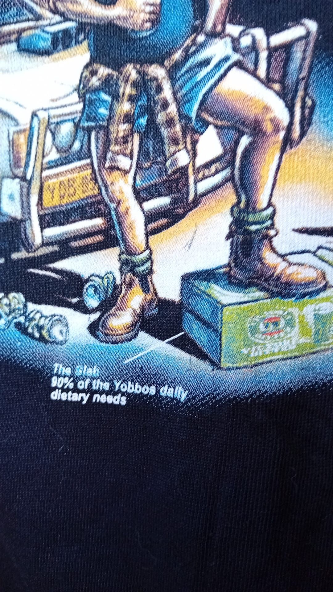 Vintage Gooses Deans Designs Aussie Yobbo funny t-shirt sz 3XL Size US XXL / EU 58 / 5 - 11 Thumbnail