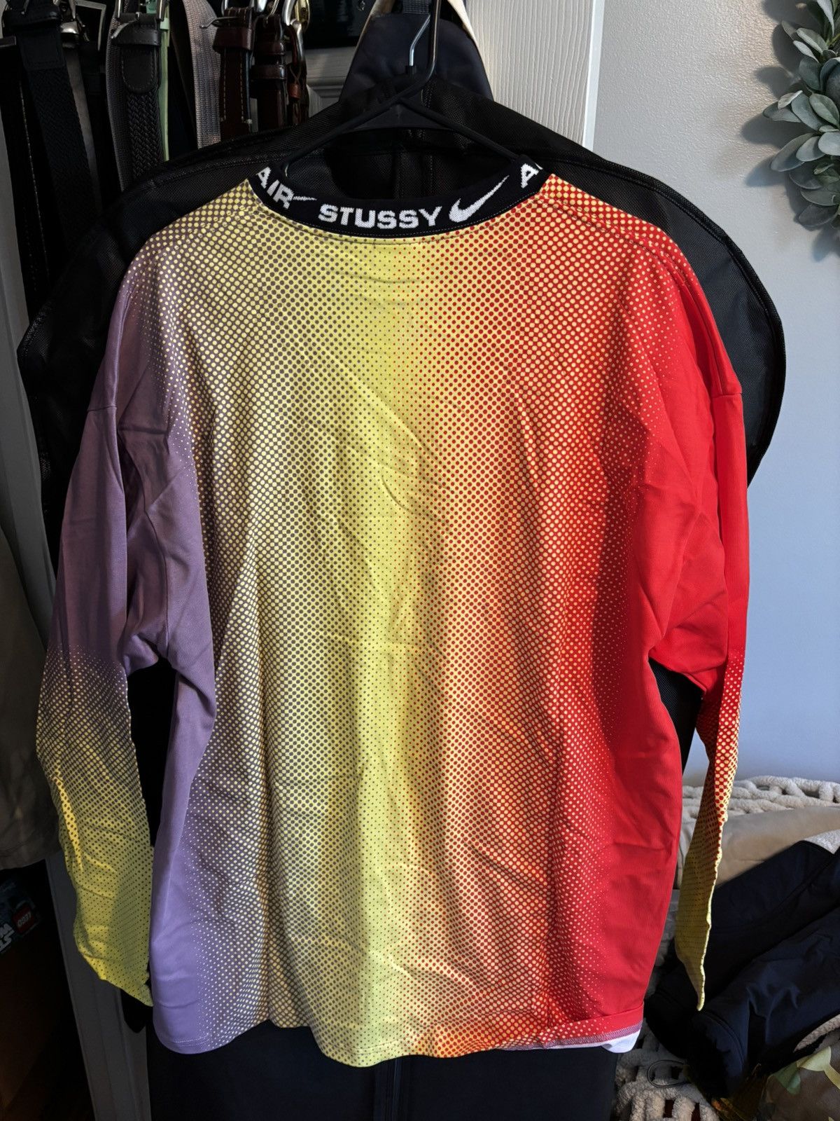 Nike × Stussy Stussy x Nike L/S T-Shirt Jersey Multicolor Size US L / EU 52-54 / 3 - 4 Thumbnail
