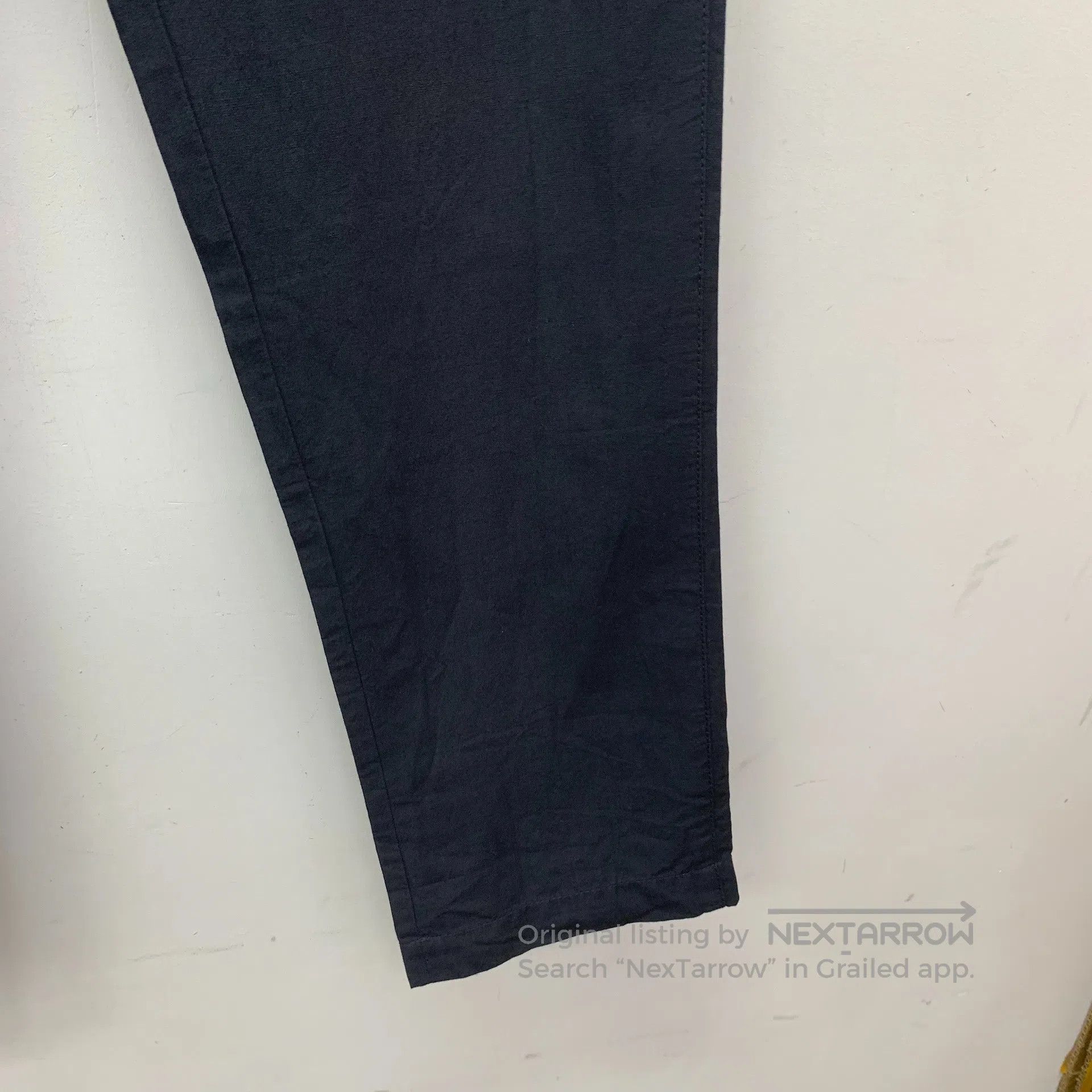 Dolce & Gabbana Dolce Gabbana Blue Cotton Linen Casual Pants| Size US 30 / EU 46 - 5 Thumbnail
