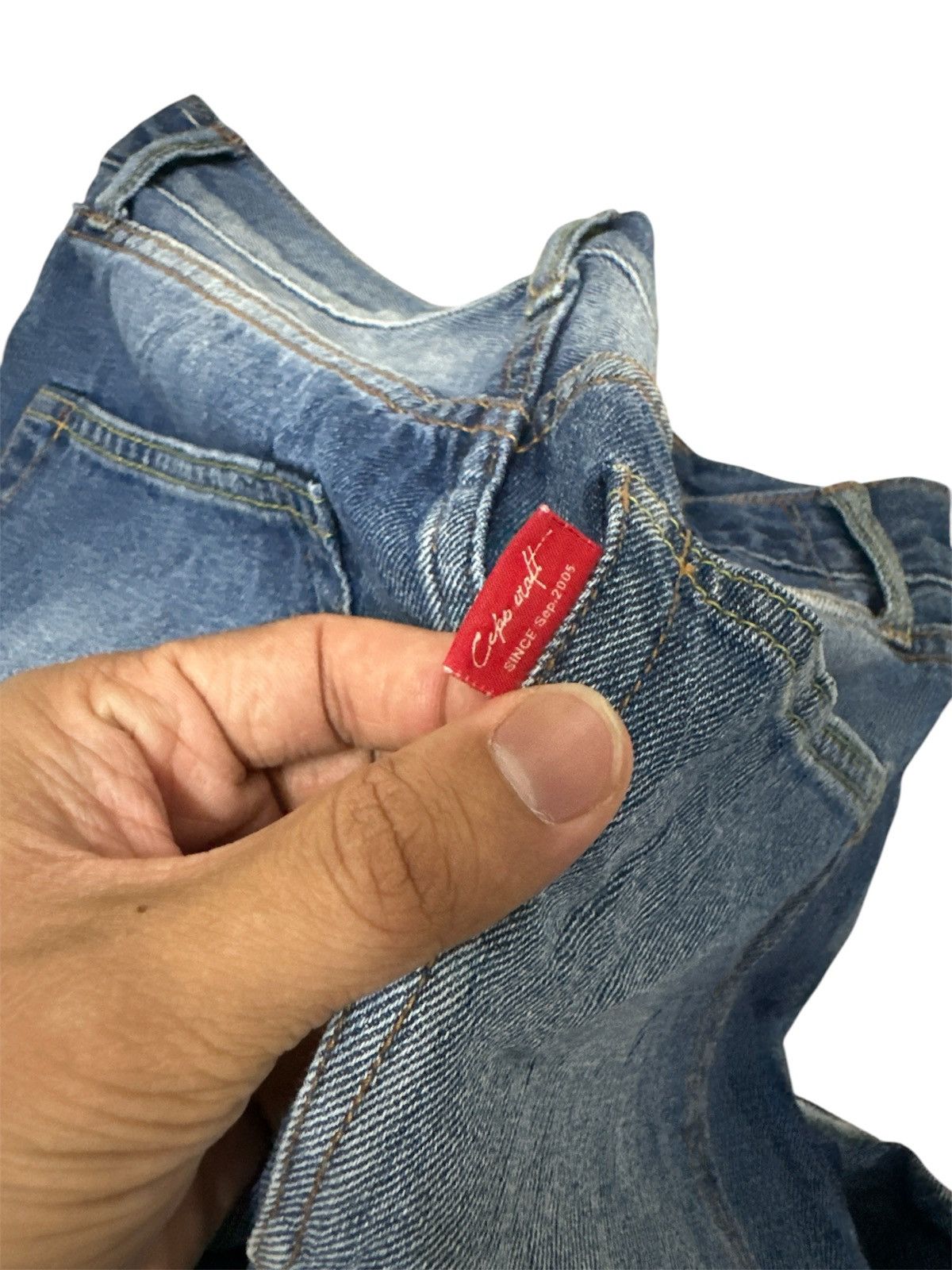 Rick Owens 2000s Cepo Craft Baggy Flare Jeans Y2K Jnco Goa Lgb Style Size US 28 / EU 44 - 8 Thumbnail
