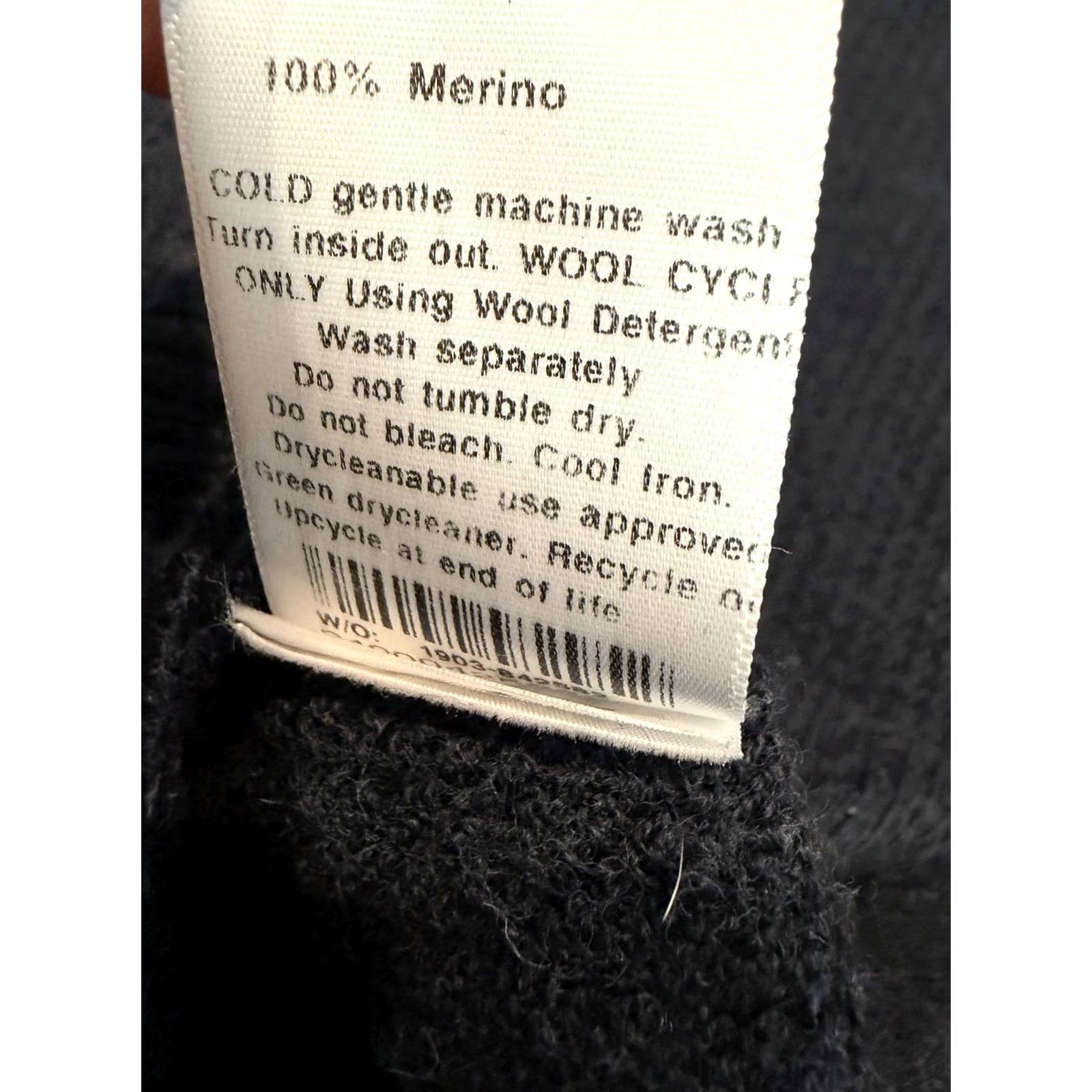 Vintage Untouched World Merino Wool Knit Crewneck Sweater Mens XL - Blue, Cotton Blend Size US XL / EU 56 / 4 - 6 Thumbnail