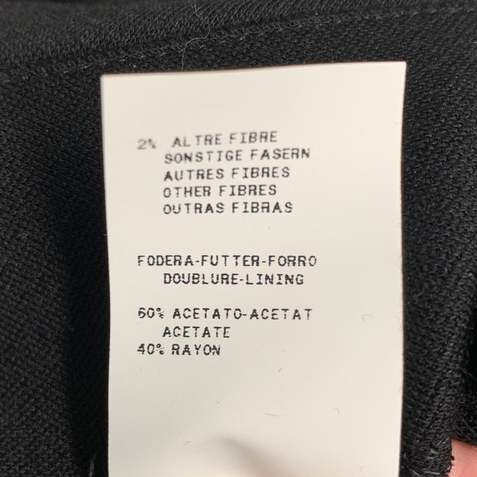 Cacharel Size 14 Black Nylon Blend Sleeveless Drop Waist Dress Size XL / US 12-14 / IT 48-50 - 11 Thumbnail