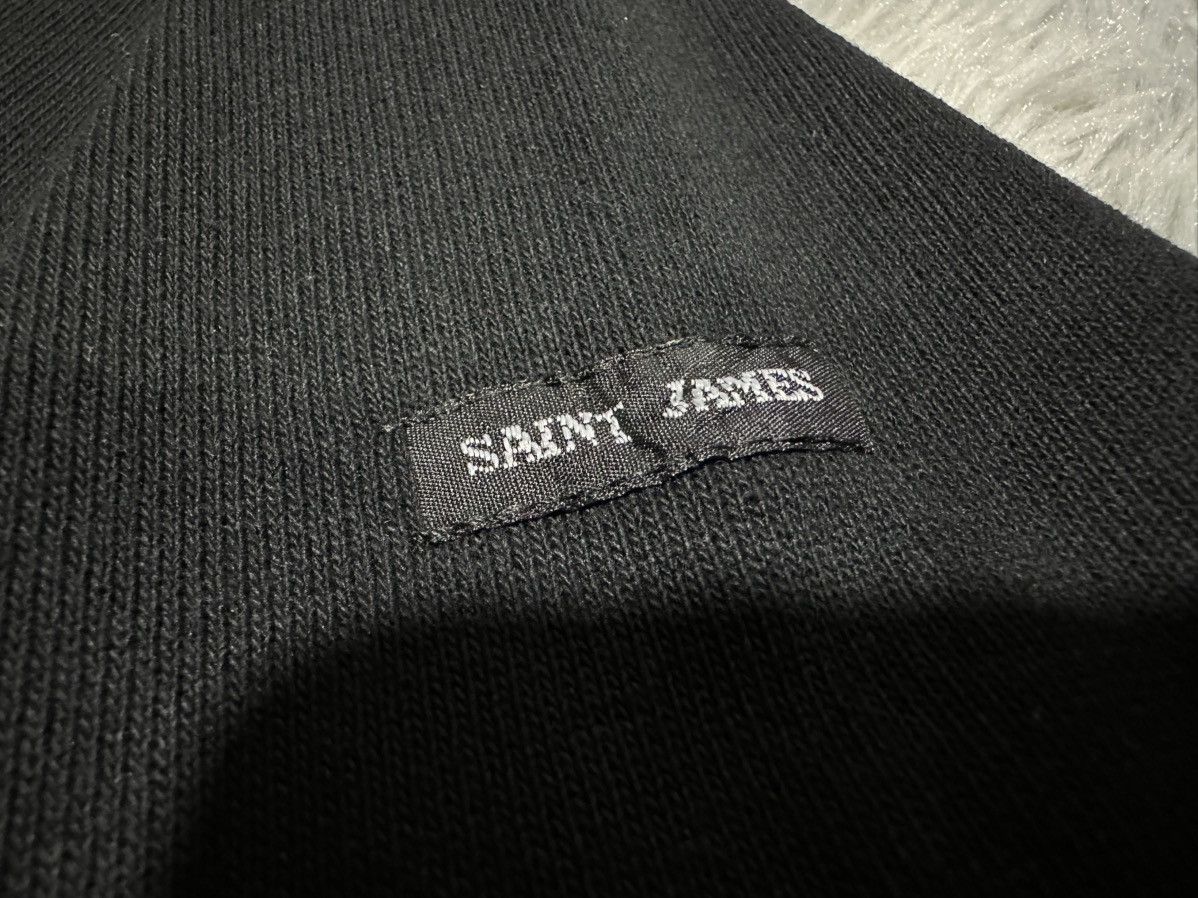Saint James 🔥Y2K Saint James Solid Black Noir Tee Size US M / EU 48-50 / 2 - 4 Thumbnail