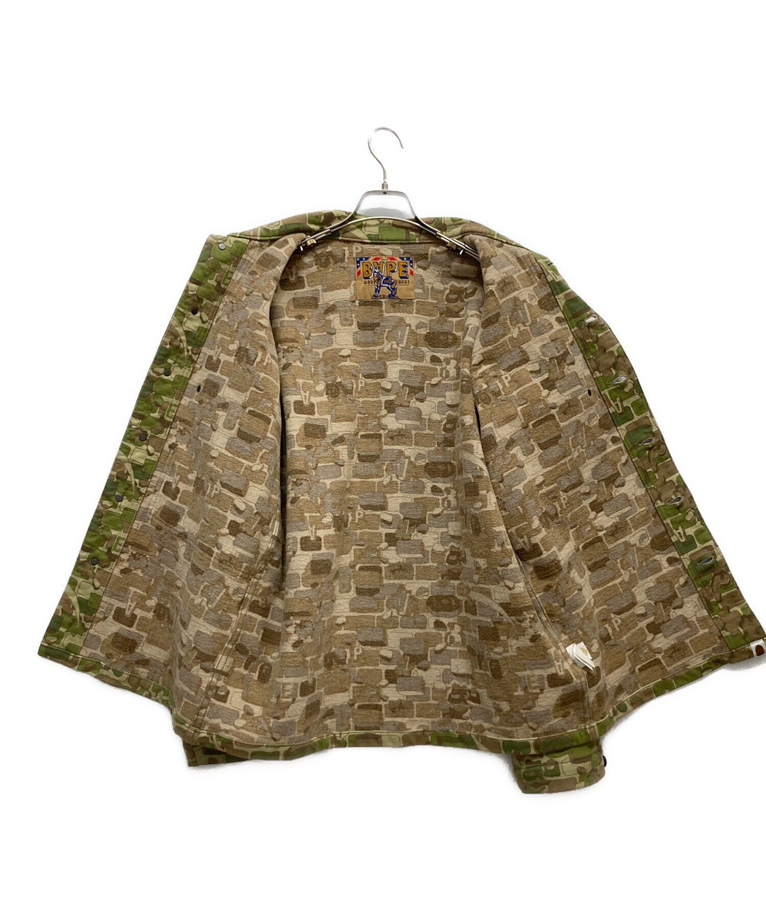 Bape A Bathing Ape Military Jacket Khaki Size US XL / EU 56 / 4 - 7 Thumbnail