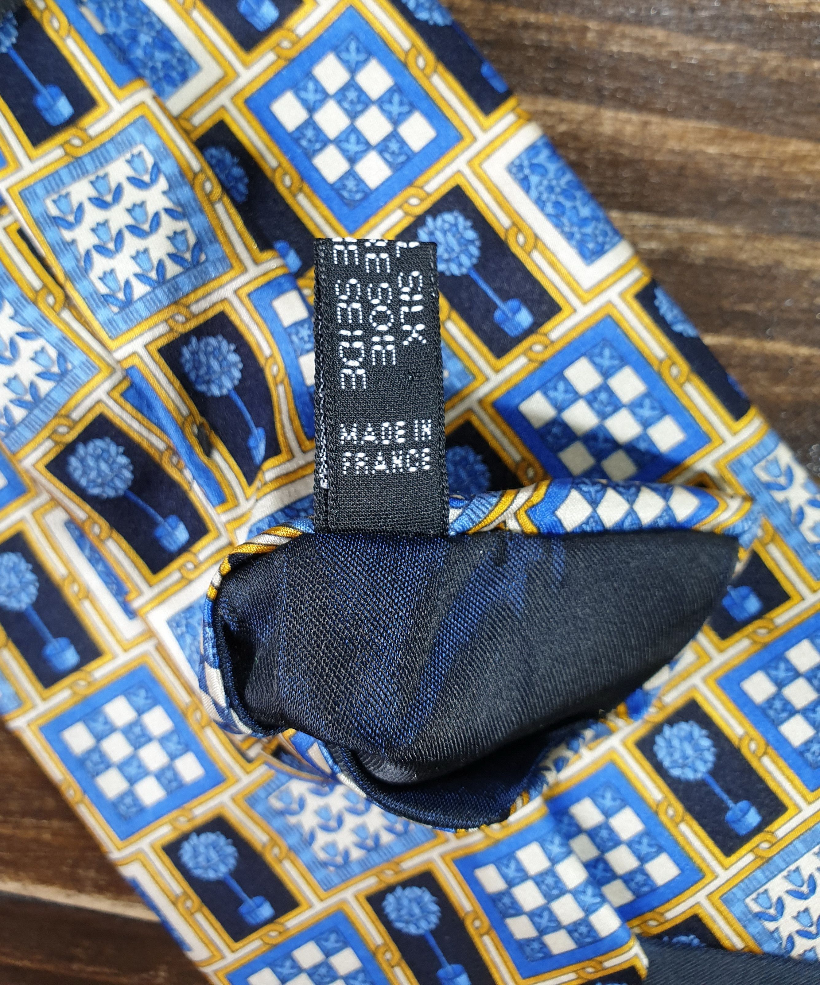 Lanvin Lanvin Silk Tie Flower Made In France Very Good Condition Size ONE SIZE - 24 Thumbnail