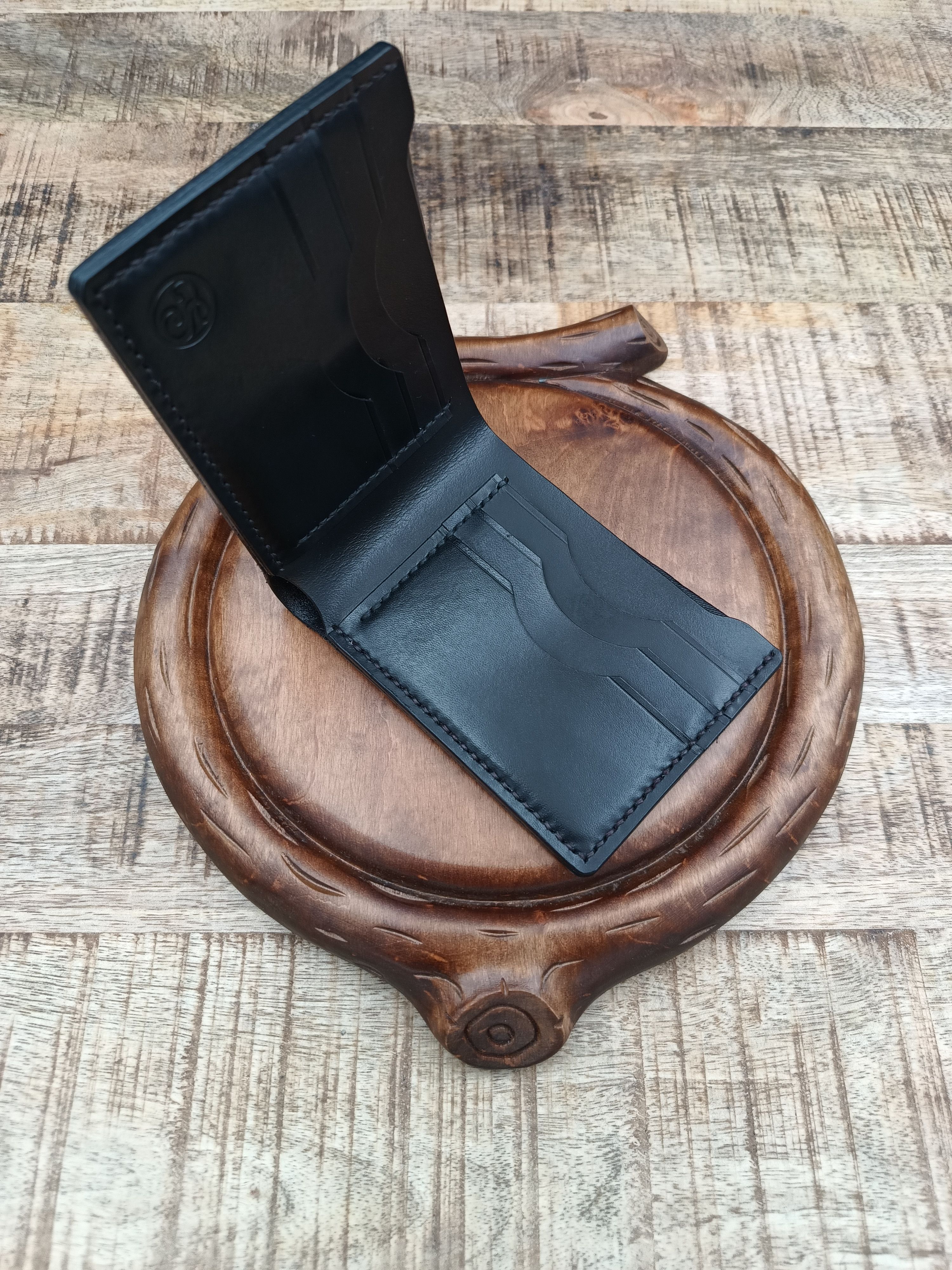 Other Handmade top grain leather wallet cardholder Size ONE SIZE - 6 Thumbnail