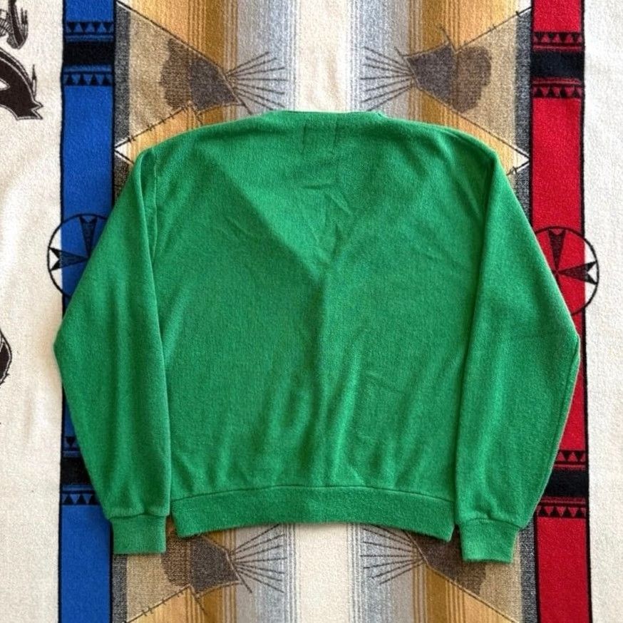 Vintage VINTAGE Sportswear Cardigan Sweater Adult L Green 80s Grunge Mens Size US L / EU 52-54 / 3 - 6 Thumbnail