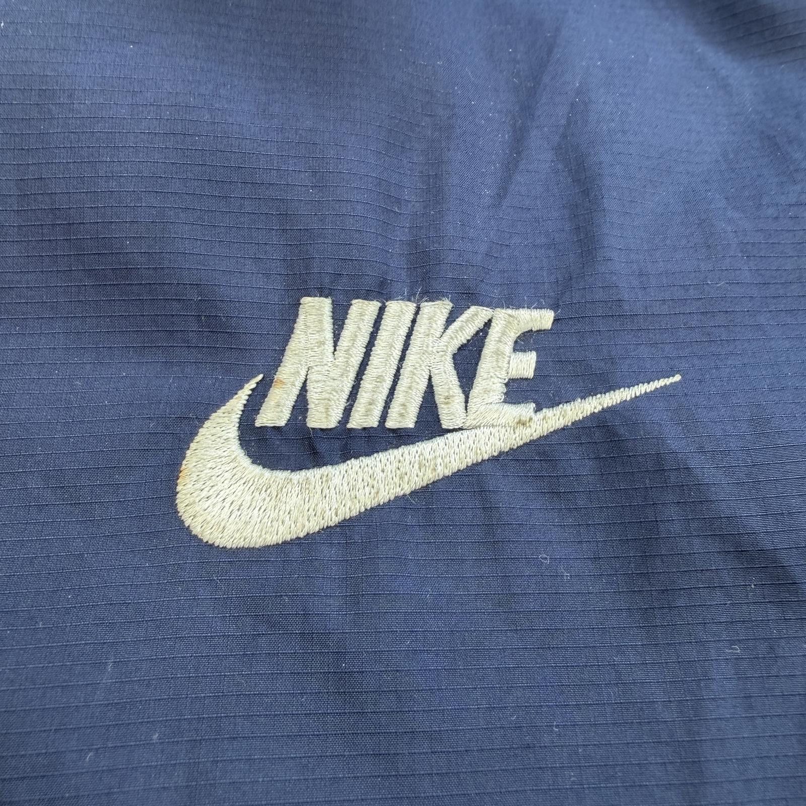 Nike Nike Navy Windbreaker Jacket Mens M Small Swoosh Full Zip Size US M / EU 48-50 / 2 - 6 Thumbnail