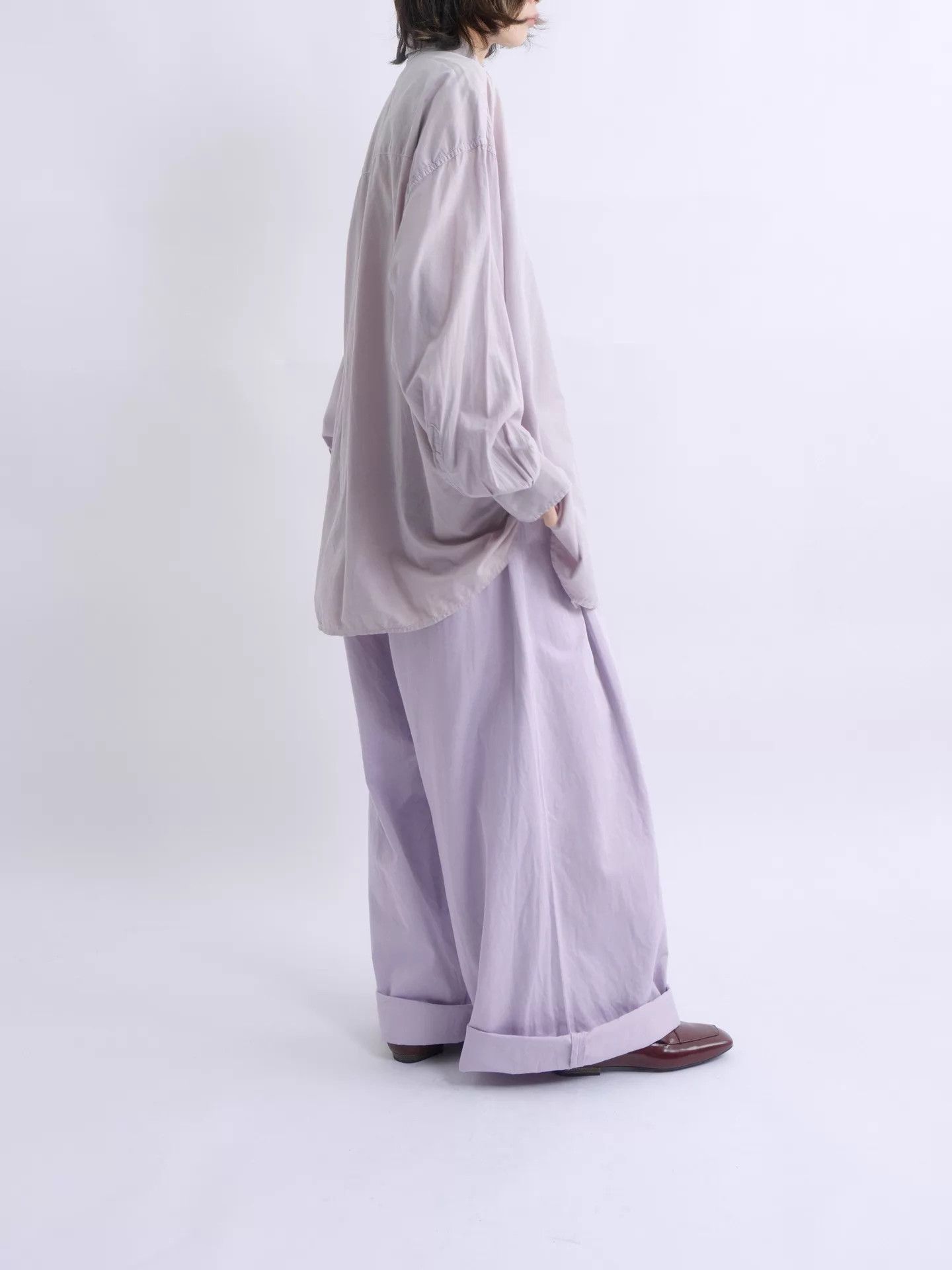 Our Legacy OUR LEGACY Cool Pale Purple Vintage Wash Oversized Shirt Size US M / EU 48-50 / 2 - 5 Thumbnail