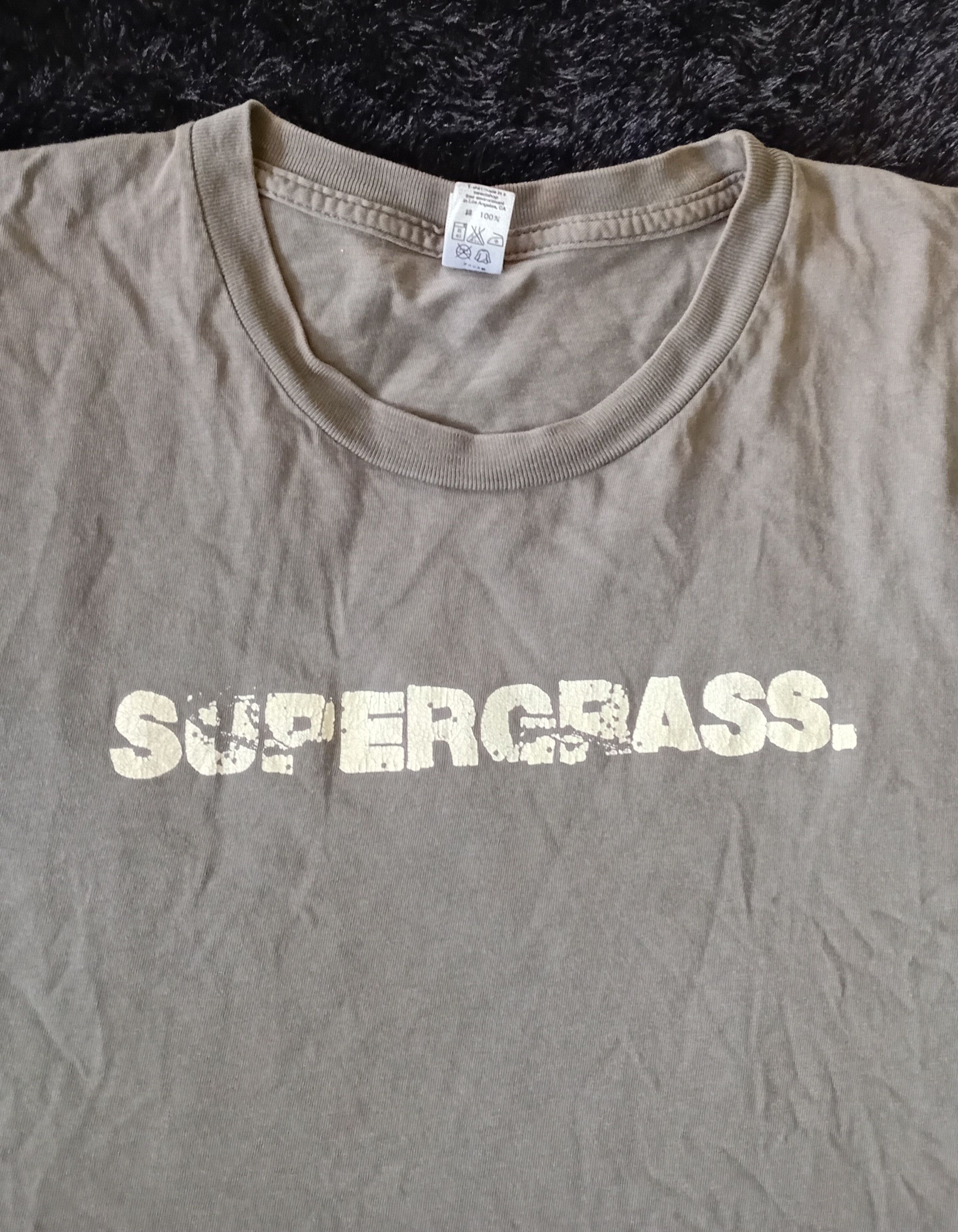 Band Tees Vtg Y2k Supergrass Britpop elastica oasis pulp suede Size US L / EU 52-54 / 3 - 1 Thumbnail