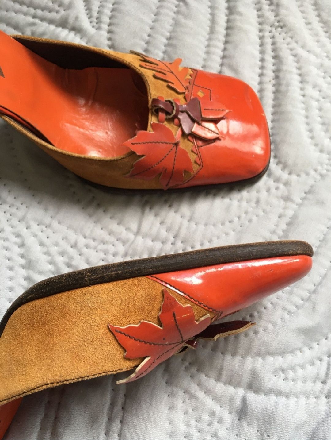 Prada Prada Tacones Mary Jane Leather Pattern Shoes Size US 9 / IT 39 - 3 Thumbnail