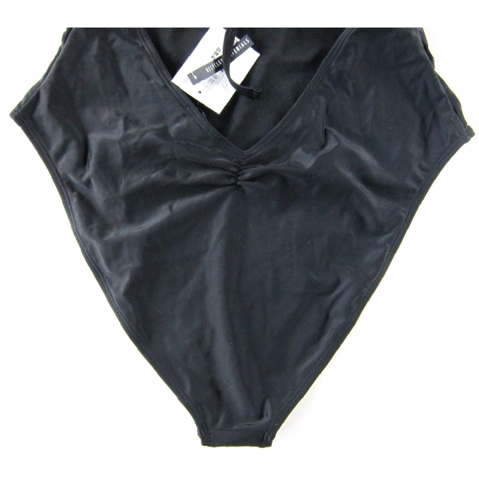 River Island NWT River Island Black Resort Ruffle Open Back One Piece Swimsuit Woman 10 Size ONE SIZE - 8 Thumbnail