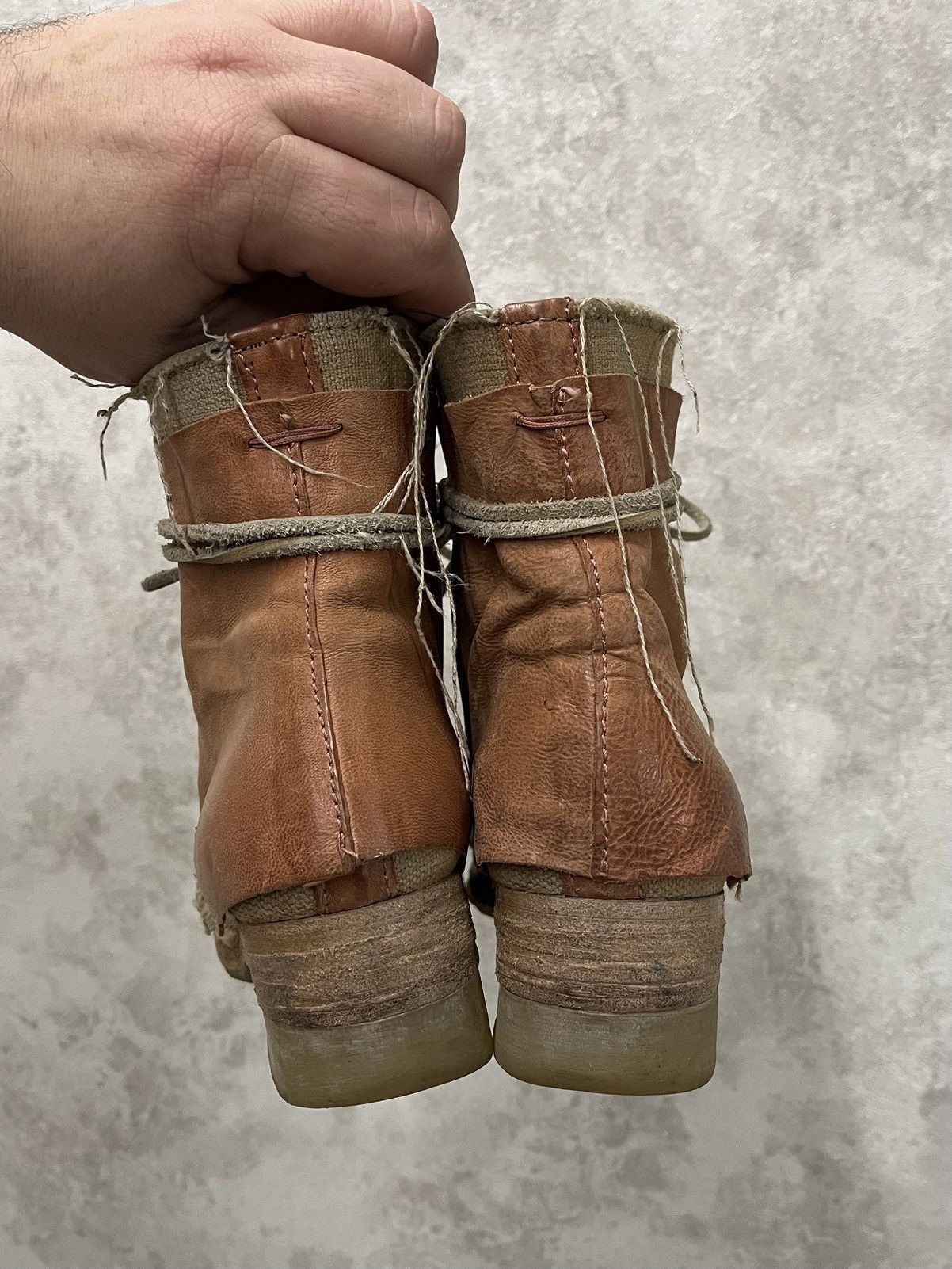A.S.98 A.S.98 Airstep Leather Brown Avant Harde Bogo Biker Boots Size US 7 / IT 37 - 5 Thumbnail