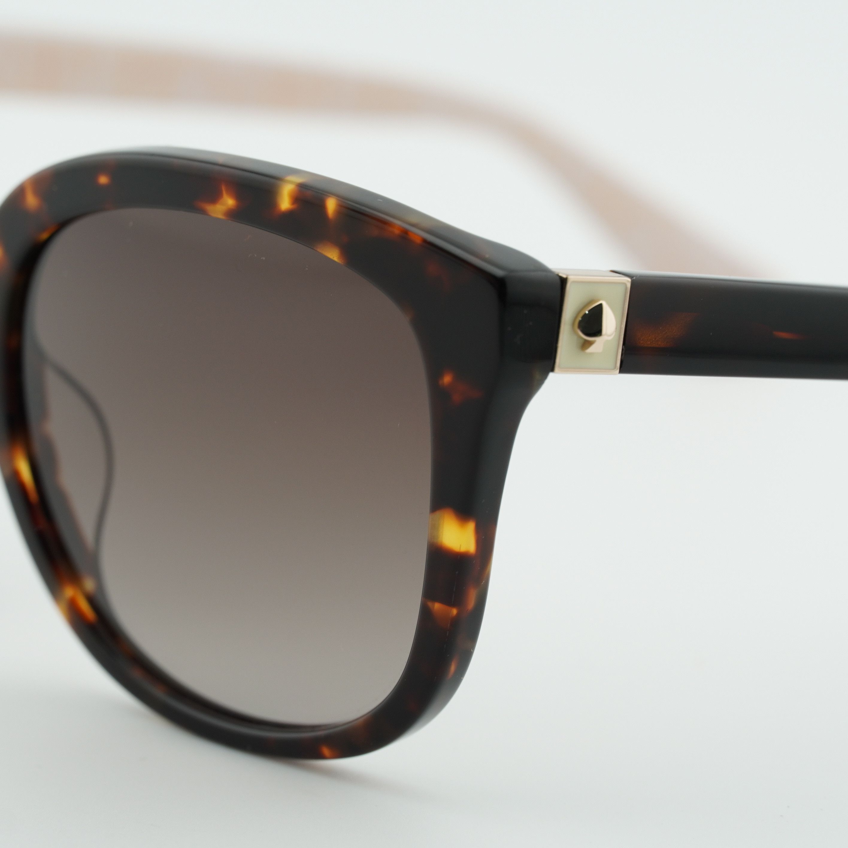 Kate Spade Kate Spade GWENITH/S 0086 HA Sunglasses Havana Square Frame Size ONE SIZE - 2 Thumbnail