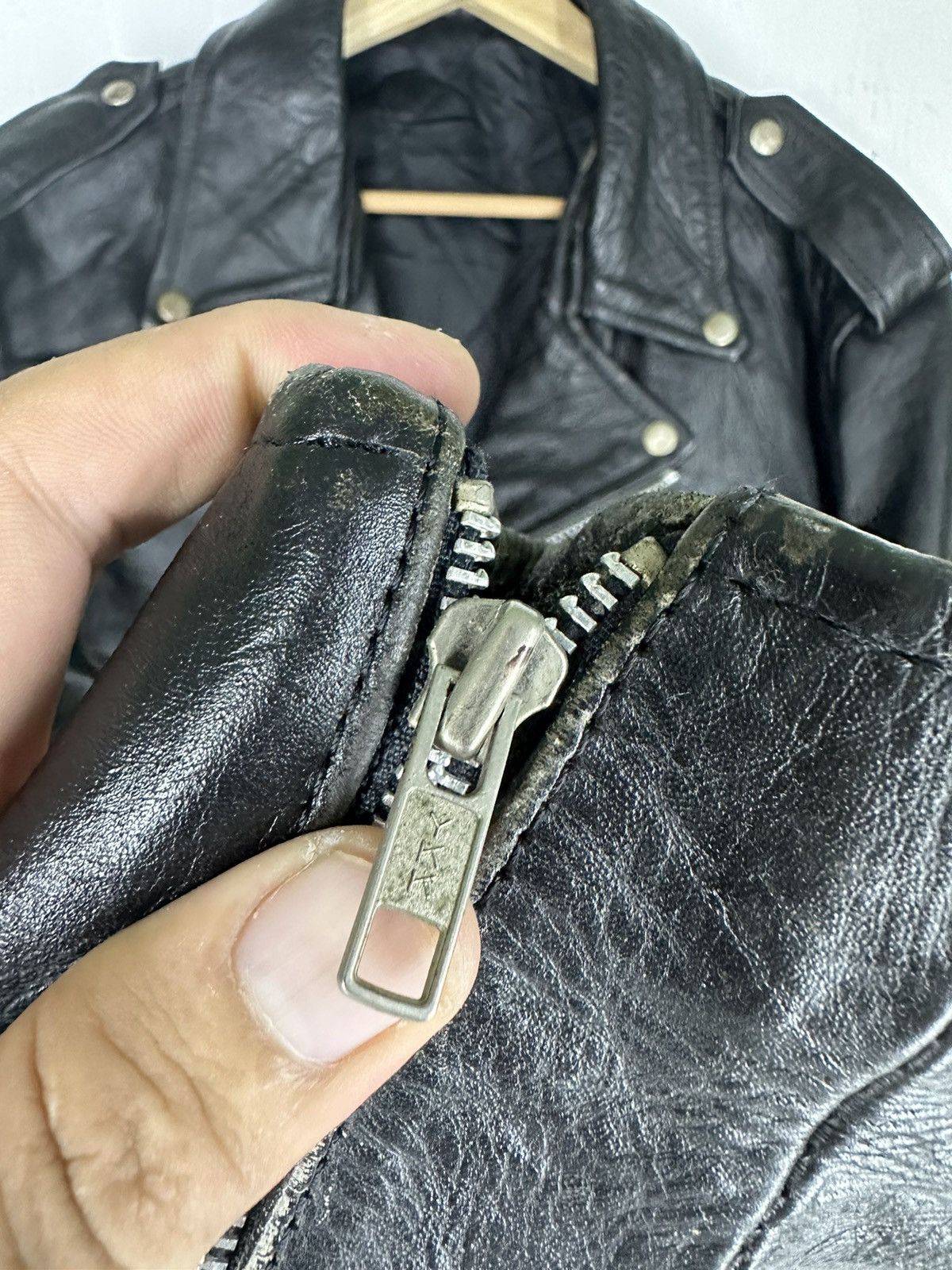 Harley Davidson 80’s Vtg Leather Jacket Harley Davidson Double Riders Jacket Size US M / EU 48-50 / 2 - 13 Thumbnail