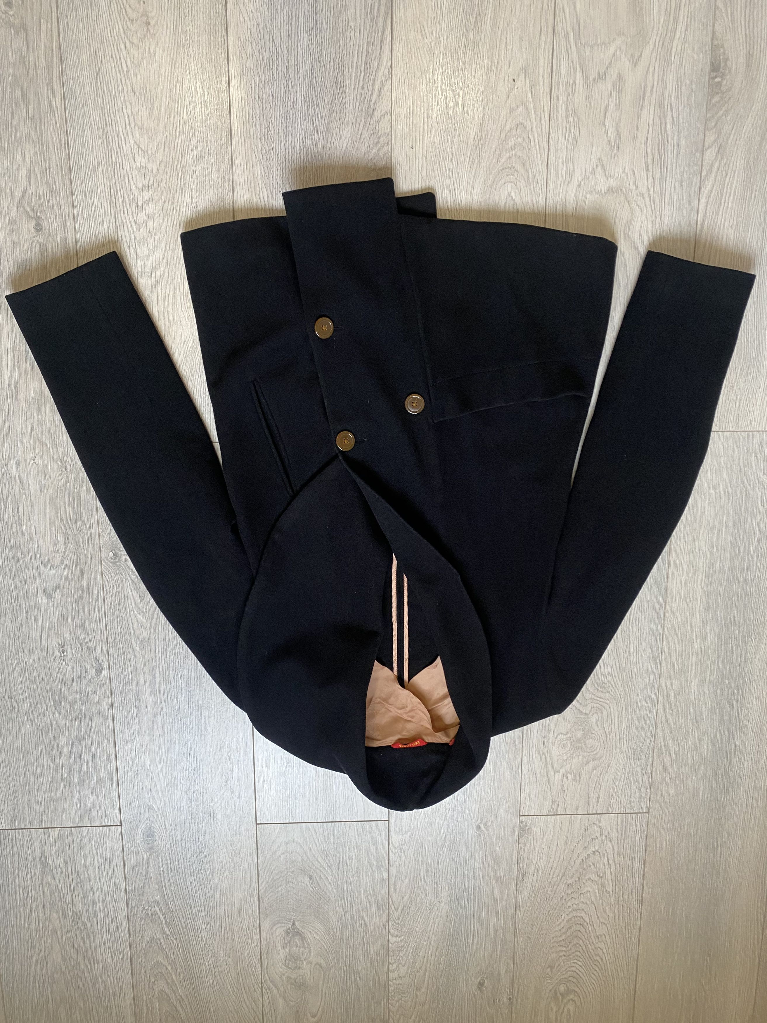 Vivienne Westwood Vivienne Westwood Vintage Red Label Assymetric Wool Coat Size L / US 10 / IT 46 - 3 Thumbnail