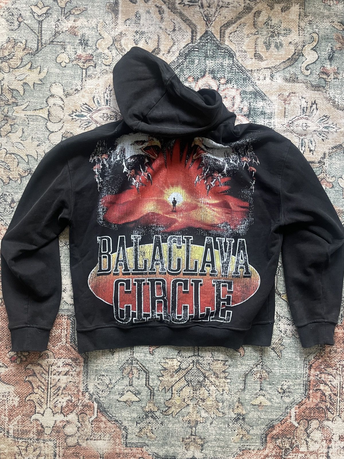 Other Heavyweight Black Washed Sunset Balaclava Hoodie Size US L / EU 52-54 / 3 - 2 Thumbnail