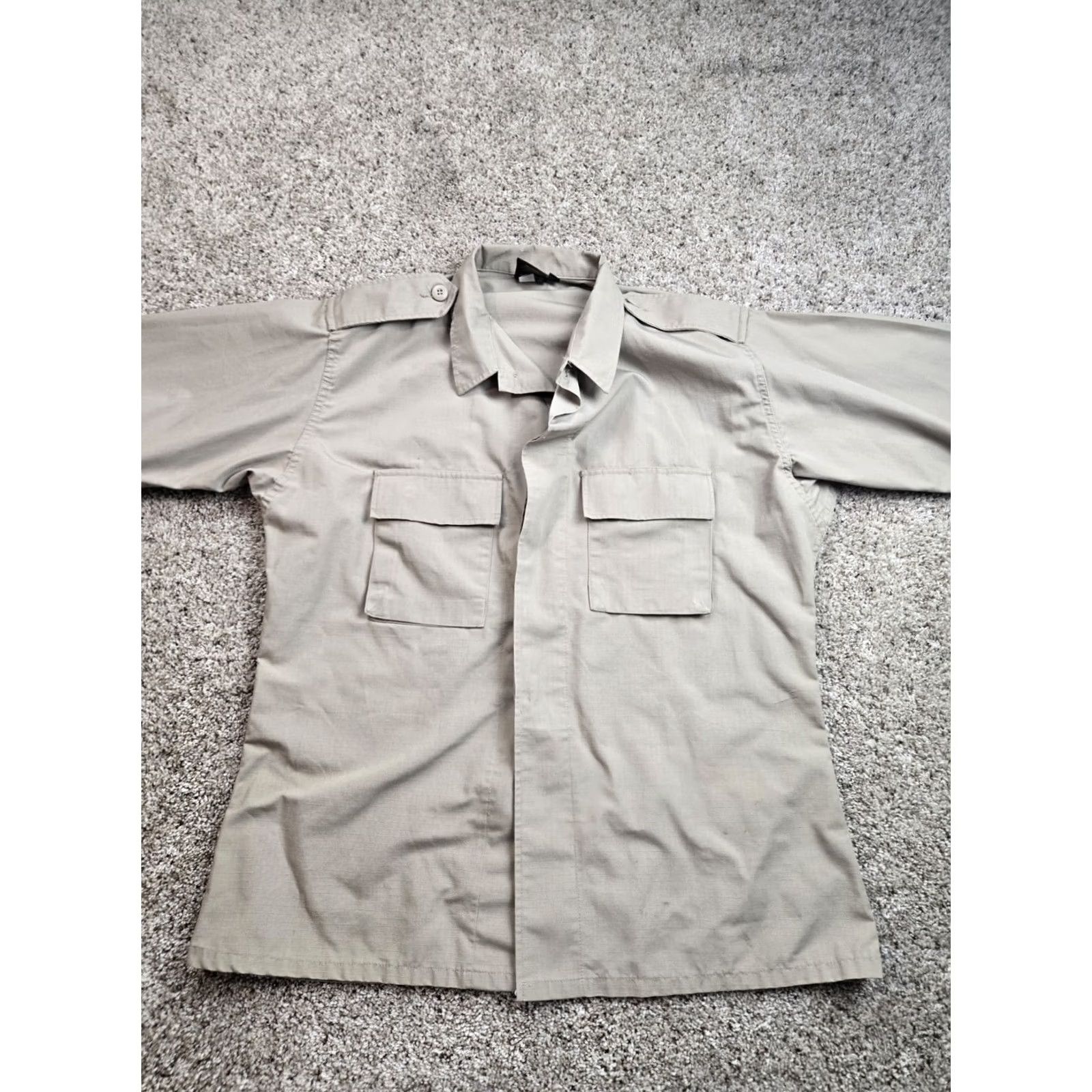 Propper VINTAGE PROPPER Jacket Mens Large Long Brown Khaki Military Combat Size US L / EU 52-54 / 3 - 4 Thumbnail