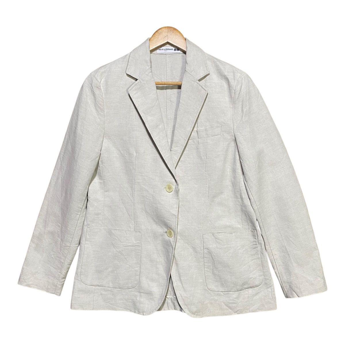 Japanese Brand × Uniqlo Ines De La Fressange Uniqlo Blazer Coat Size L / US 10 / IT 46 - 1 Thumbnail