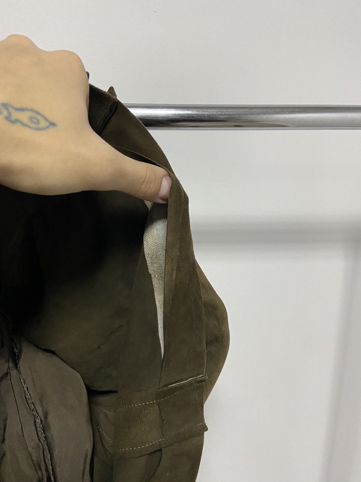 Gucci × Vintage Gucci Vintage leather Skirt Womans Luxury Size 28" / US 6 / IT 42 - 7 Thumbnail